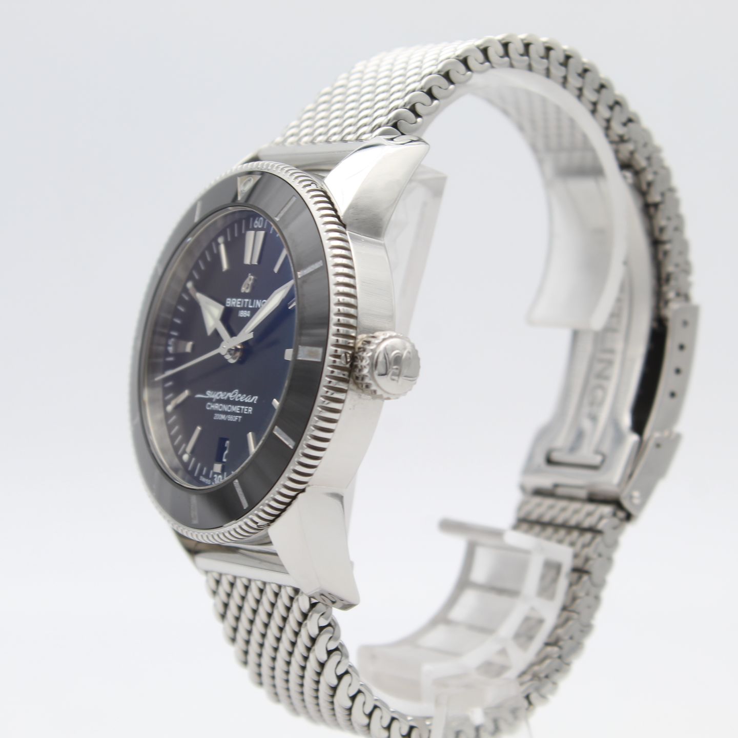 Breitling Superocean Heritage AB2030 (2019) - Zwart wijzerplaat 44mm Staal (4/8)