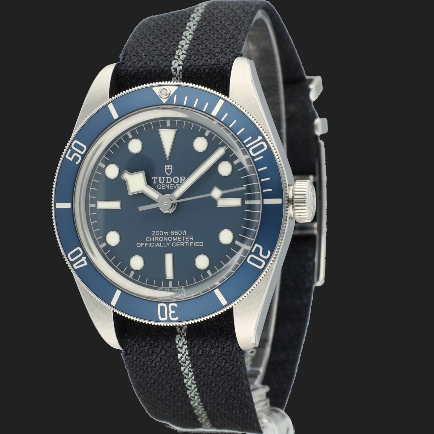 Tudor Black Bay Fifty-Eight 79030B (2022) - Blauw wijzerplaat 39mm Staal (1/8)