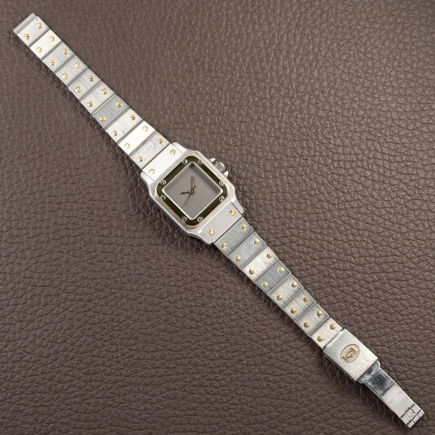 Cartier Santos 0902 (Onbekend (willekeurig serienummer)) - 24mm Goud/Staal (6/8)