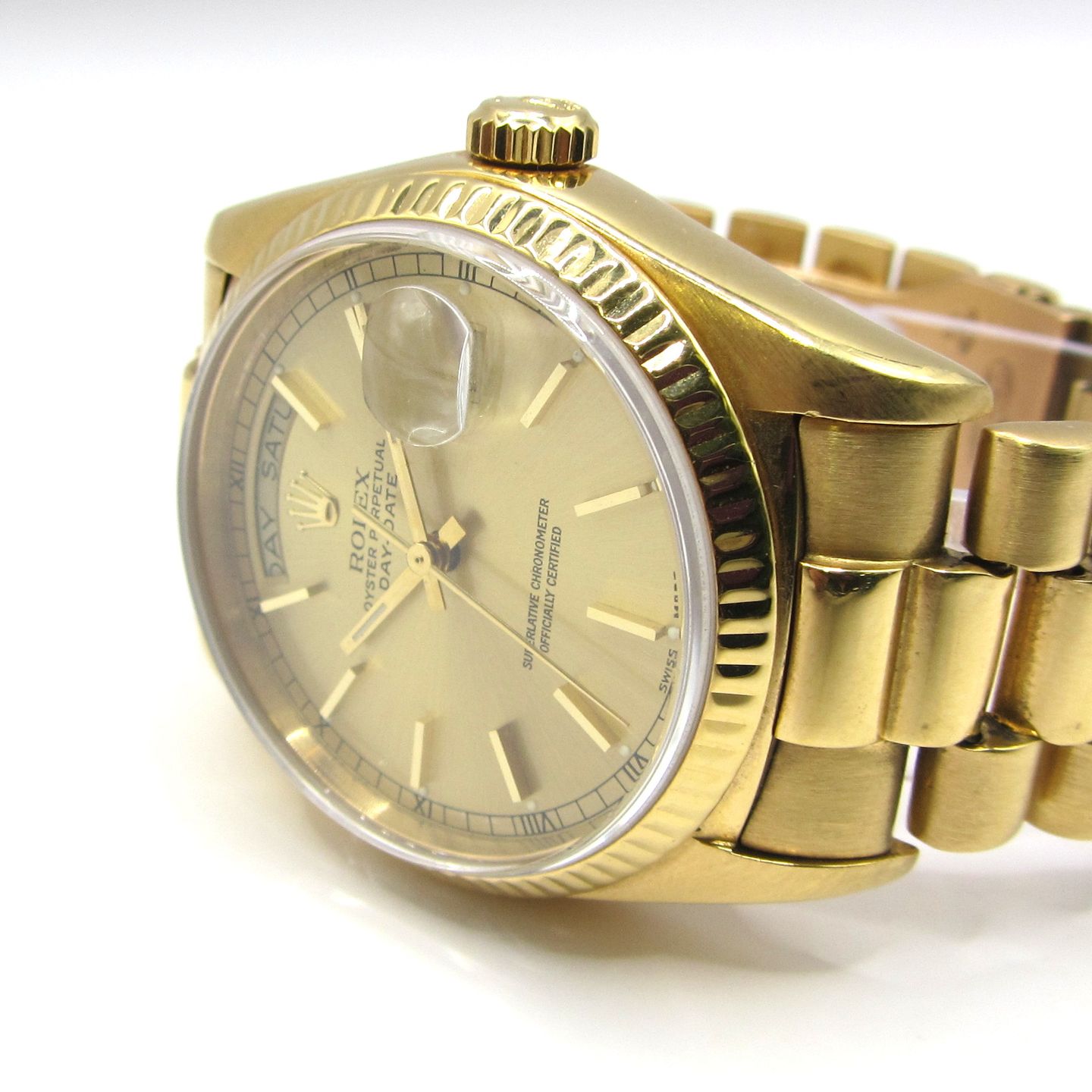 Rolex Day-Date 36 18038 (Unknown (random serial)) - 36 mm Yellow Gold case (5/5)