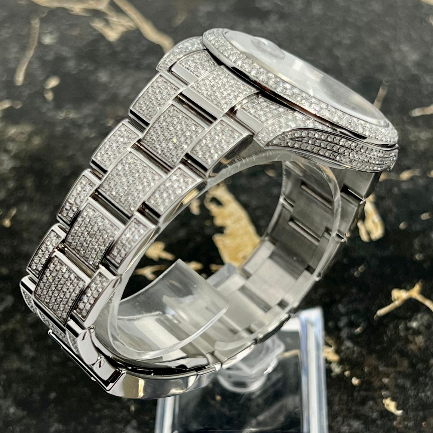 Rolex Datejust 41 126300 (2021) - Diamant wijzerplaat 41mm Staal (8/8)