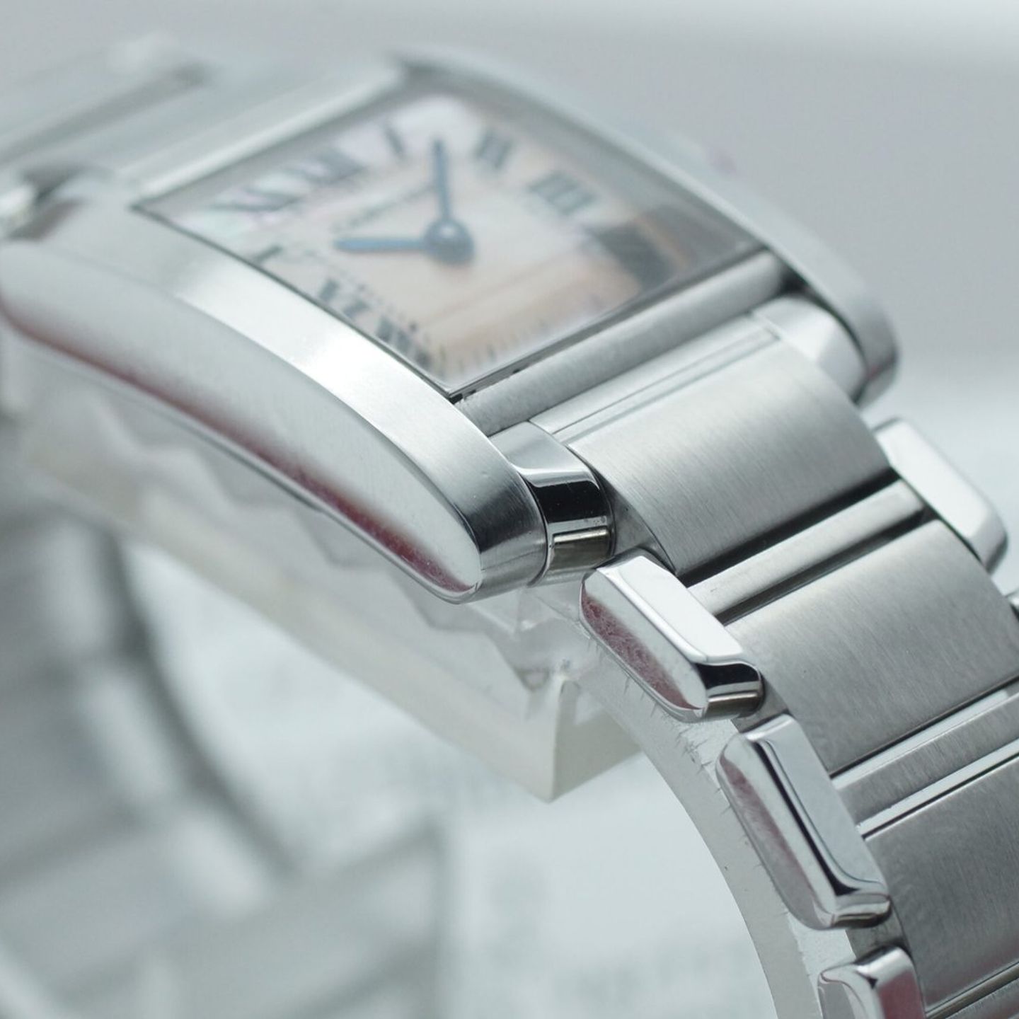 Cartier Tank Française 2385 (2007) - 20 mm Yellow Gold case (7/8)