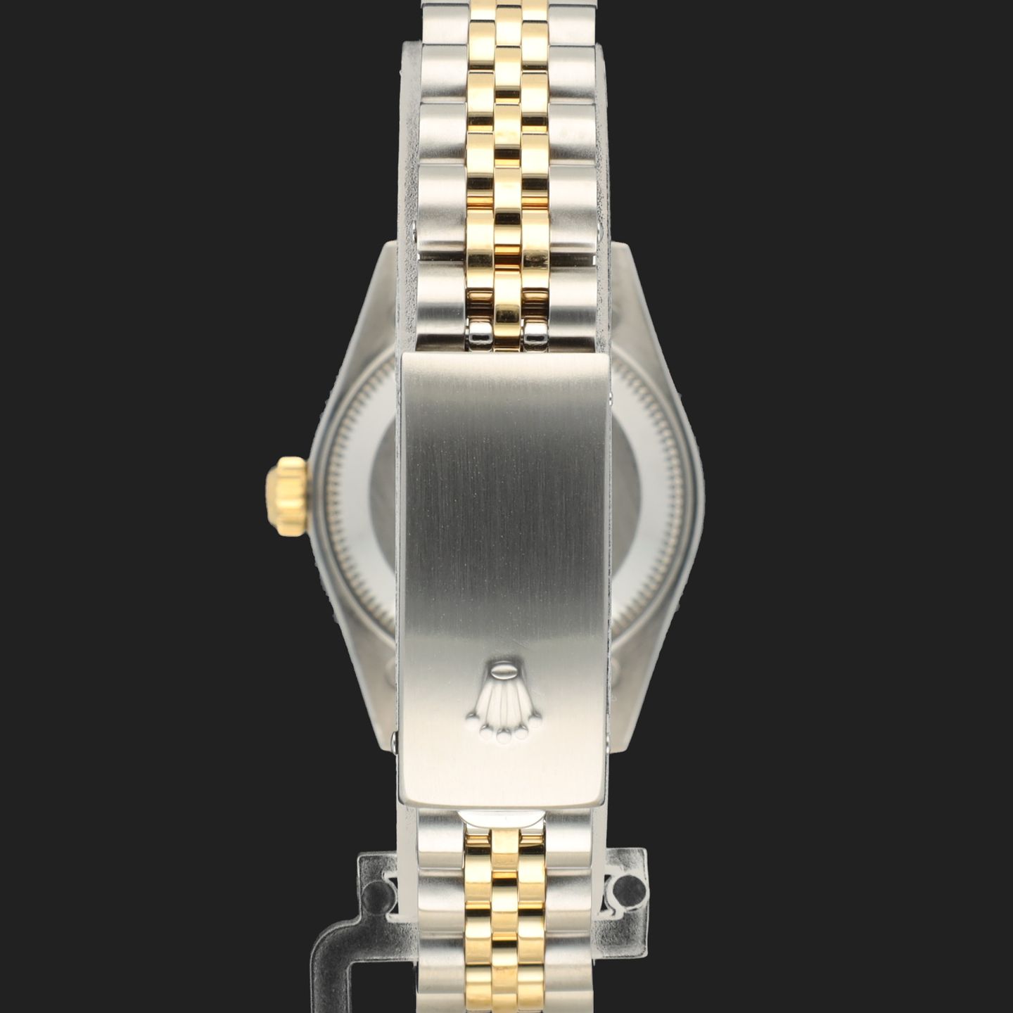 Rolex Lady-Datejust 79173 (2002) - Black dial 26 mm Gold/Steel case (6/8)