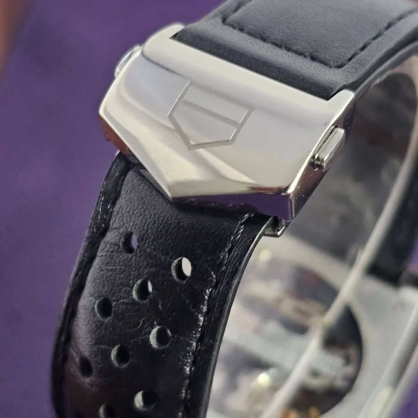 TAG Heuer Monaco CBL2114.FC6486 (2020) - Zilver wijzerplaat 39mm Staal (4/4)