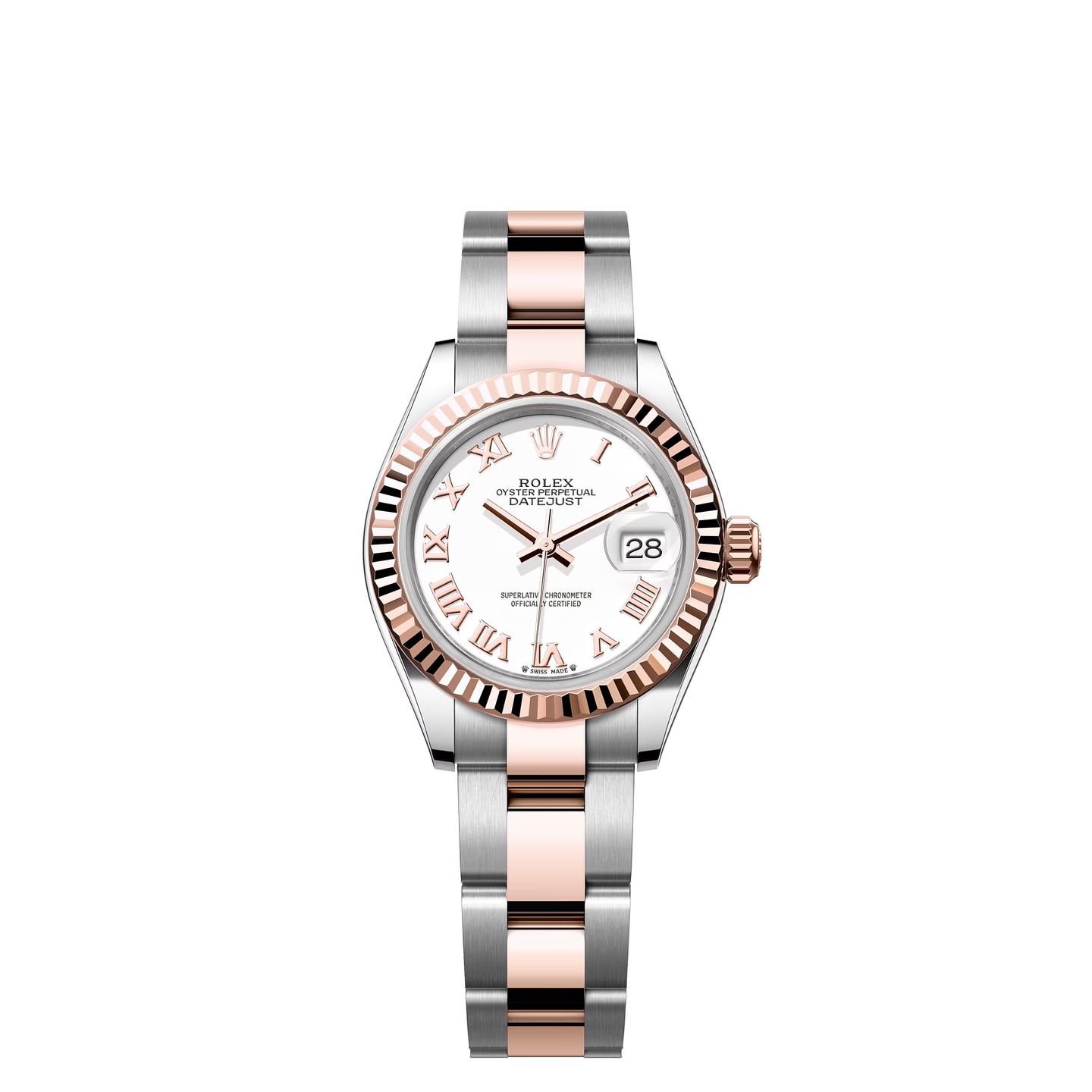 Rolex Lady-Datejust 279171 (2024) - Wit wijzerplaat 28mm Staal (1/1)