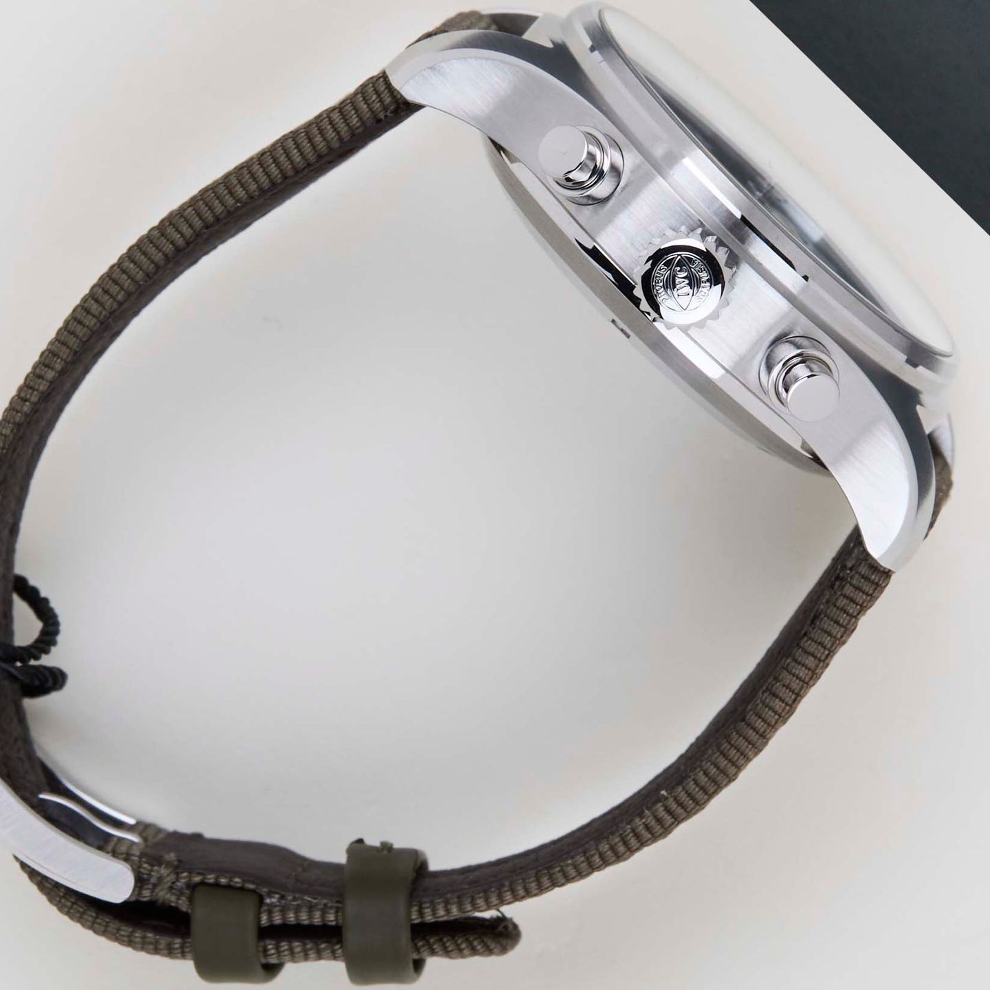 IWC Pilot Spitfire Chronograph IW387901 (2024) - Black dial 41 mm Steel case (7/8)