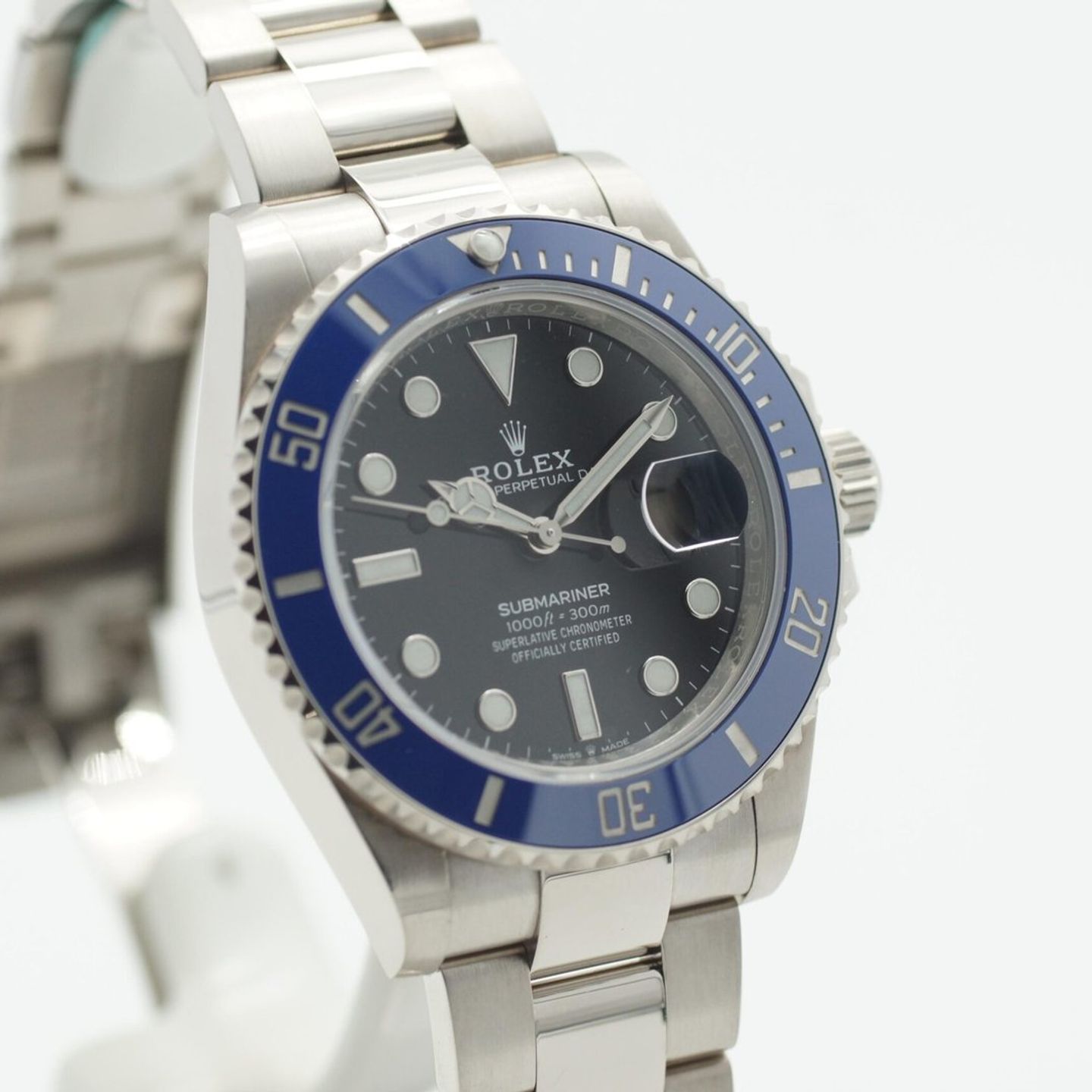 Rolex Submariner Date 126619LB (2022) - Black dial 41 mm White Gold case (3/8)