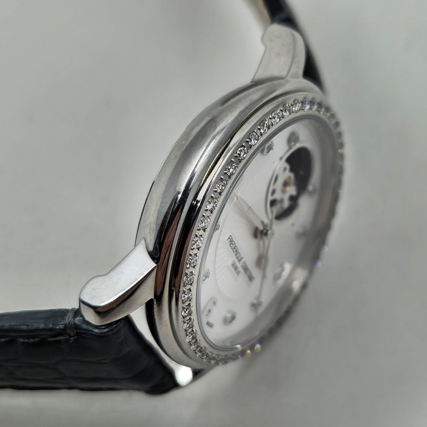 Frederique Constant Ladies Automatic FC-310HBAD2PD6 (2025) - Zilver wijzerplaat Onbekend Staal (5/8)