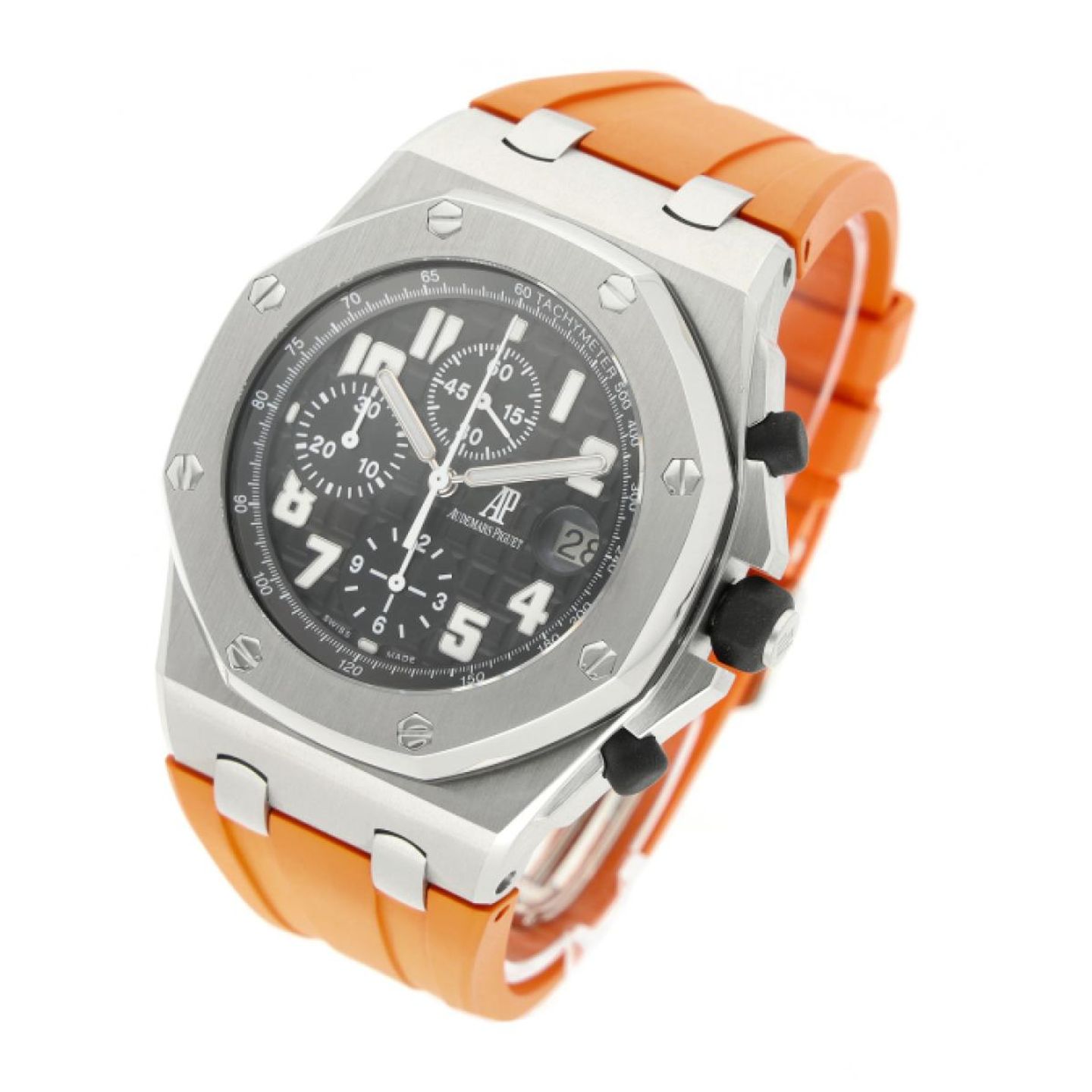 Audemars Piguet Royal Oak Offshore Chronograph 26020ST.OO.D001IN.01.A (2008) - Black dial 42 mm Steel case (2/5)