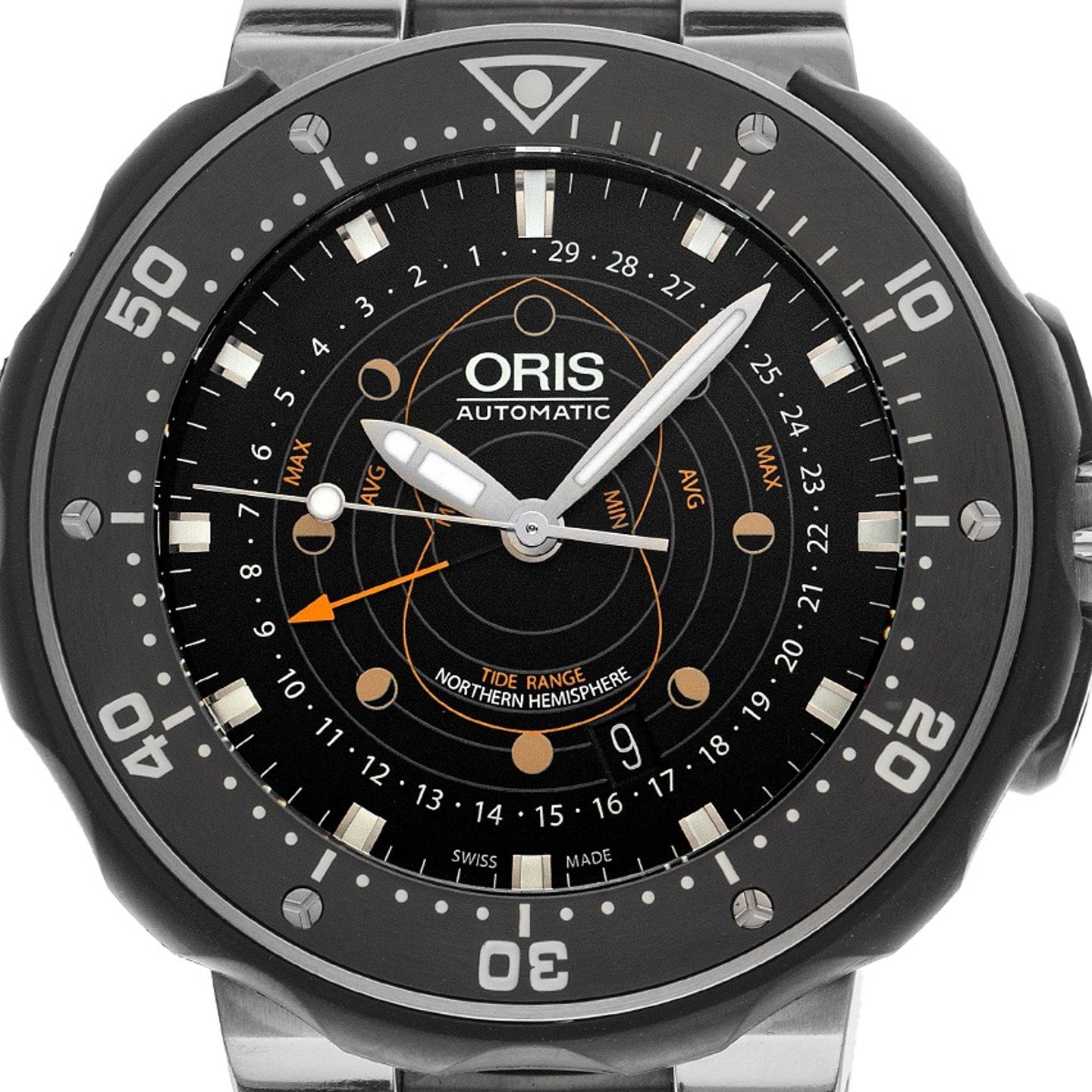 Oris ProDiver Pointer Moon 01 761 7682 7154-Set - (1/8)
