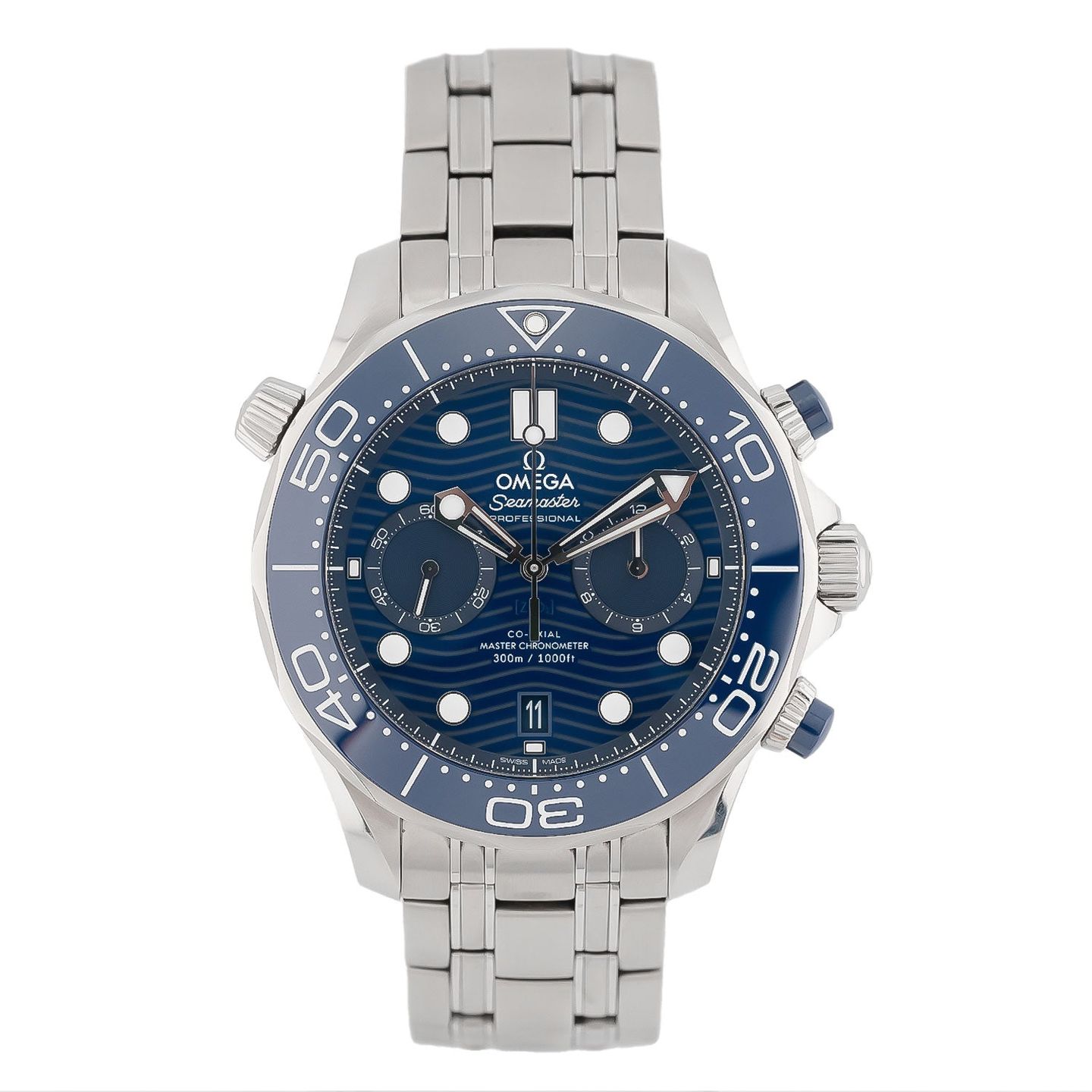 Omega Seamaster Diver 300 M 210.30.44.51.03.001 (2022) - Blue dial 44 mm Steel case (1/6)