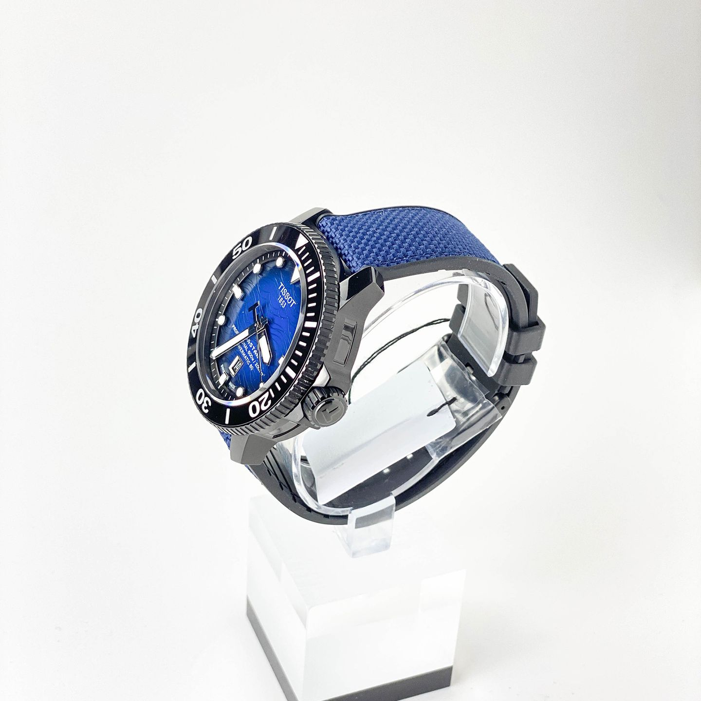 Tissot Seastar T120.607.37.041.00 (2024) - Blauw wijzerplaat 46mm Staal (2/5)