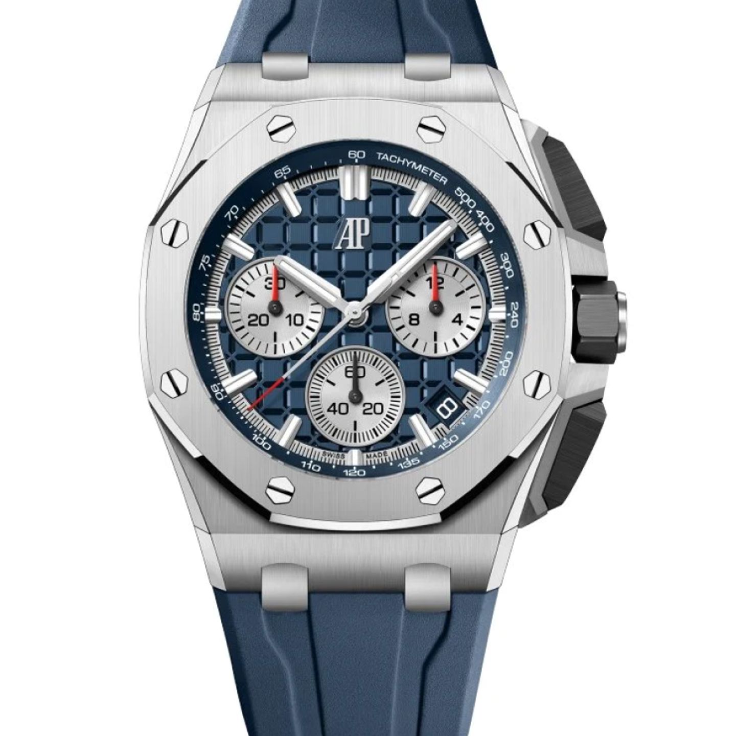 Audemars Piguet Royal Oak Offshore 26420TI.OO.A027CA.01 (2021) - Blue dial 43 mm Titanium case (1/5)