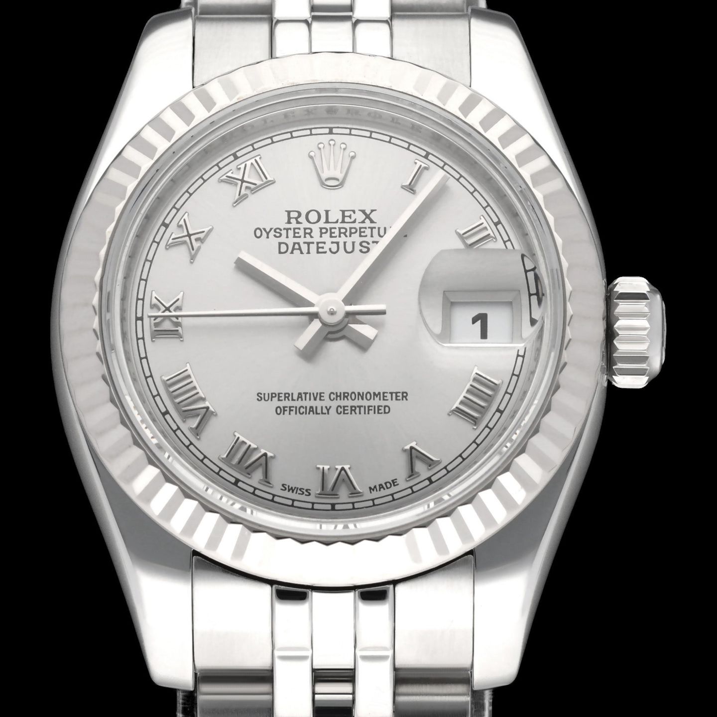 Rolex Lady-Datejust 179174 (2010) - 26 mm Steel case (1/8)