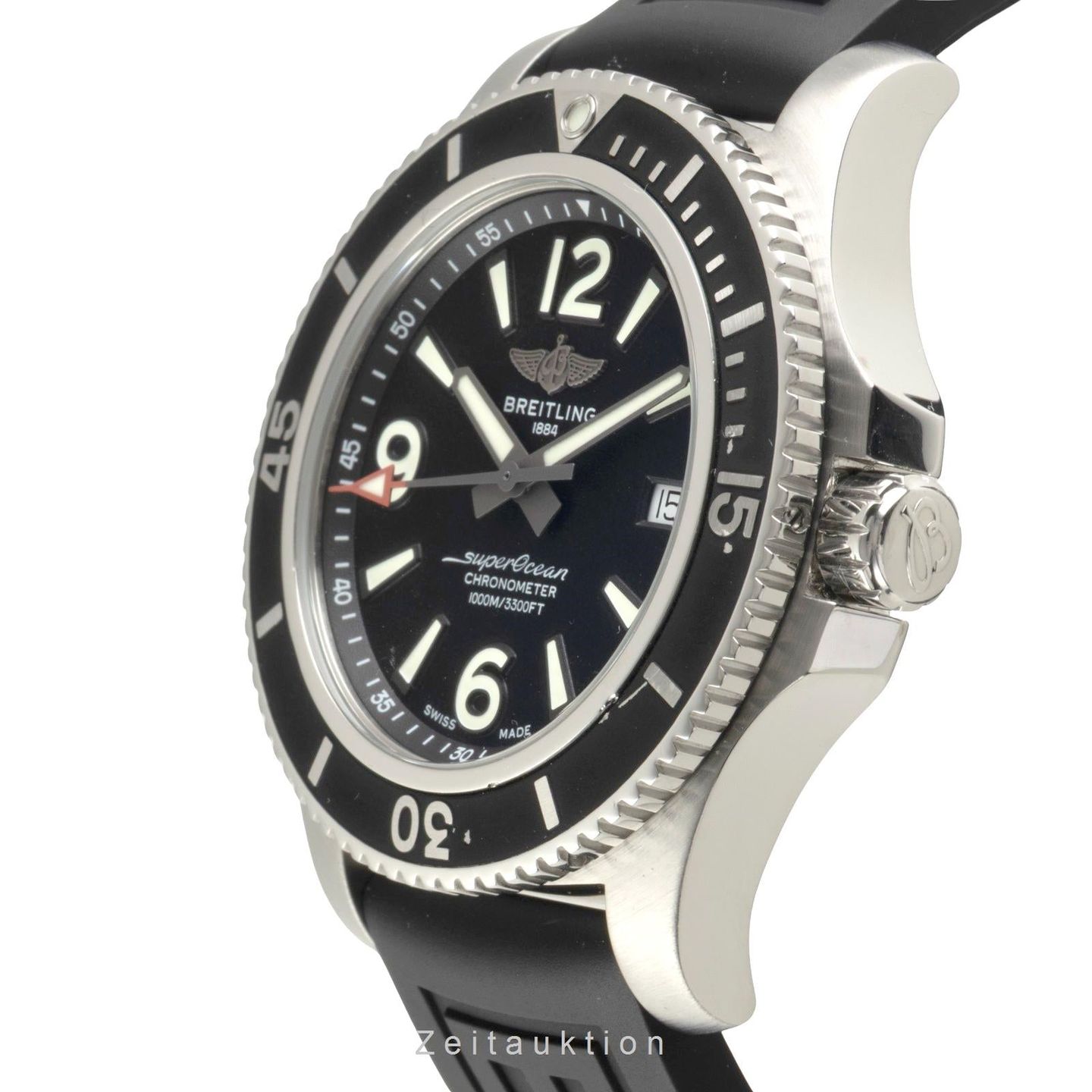 Breitling Superocean 44 A17367D71B1A1 (2020) - Black dial 44 mm Steel case (5/8)