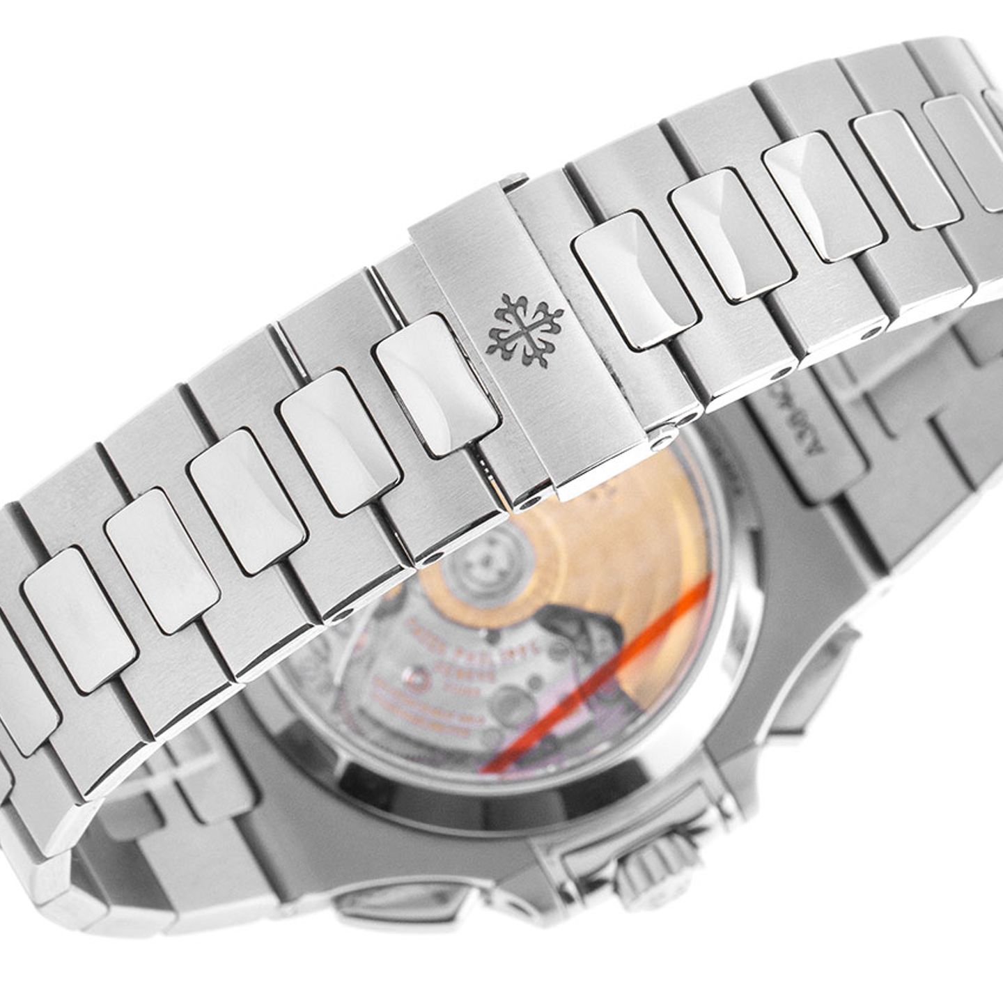 Patek Philippe Nautilus 5980/1A-001 (2008) - Blauw wijzerplaat 41mm Staal (6/6)