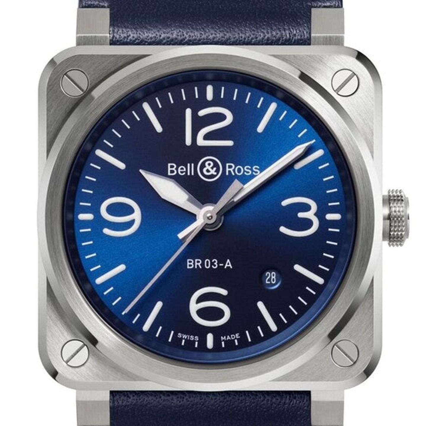Bell & Ross BR 03 BR03A-BLU-ST/SCA - (1/1)