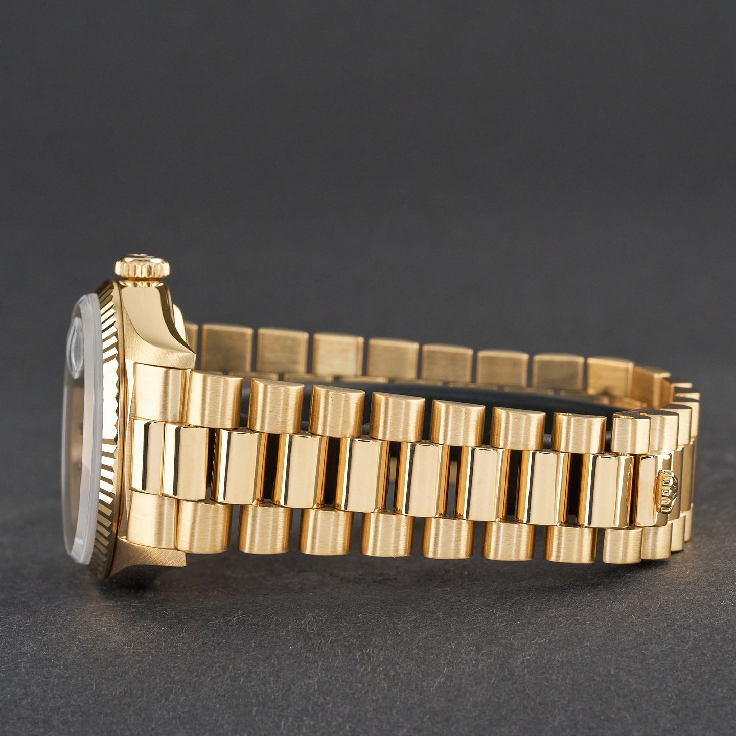 Rolex Day-Date 36 18238 (1990) - Blue dial 36 mm Yellow Gold case (5/8)
