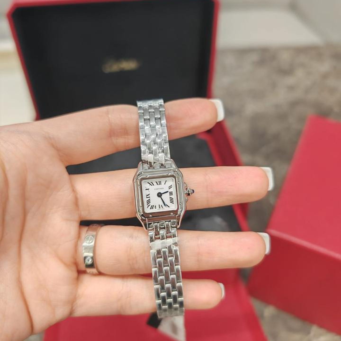 Cartier Panthère WSPN0012 (2026) - Silver dial 19 mm Steel case (3/10)