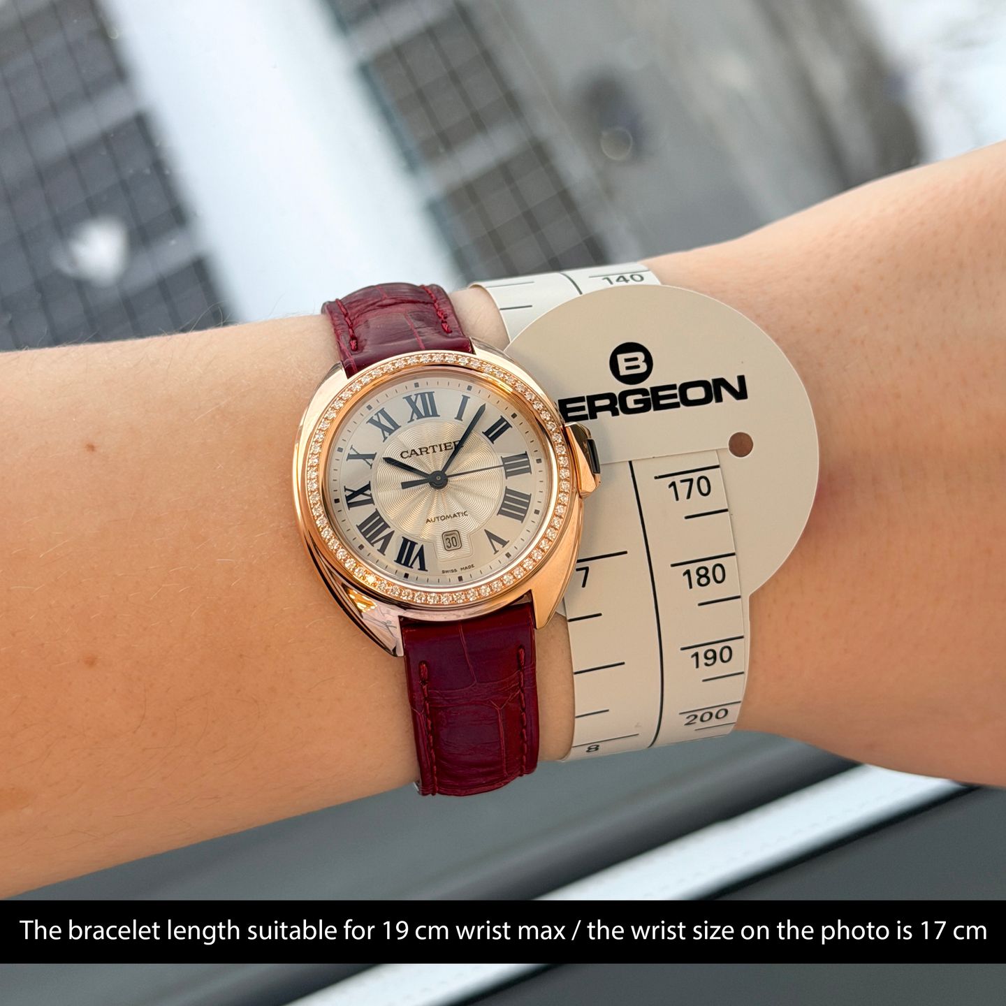 Cartier Clé de Cartier WJCL0016 (2015) - Zilver wijzerplaat 31mm Roségoud (2/8)