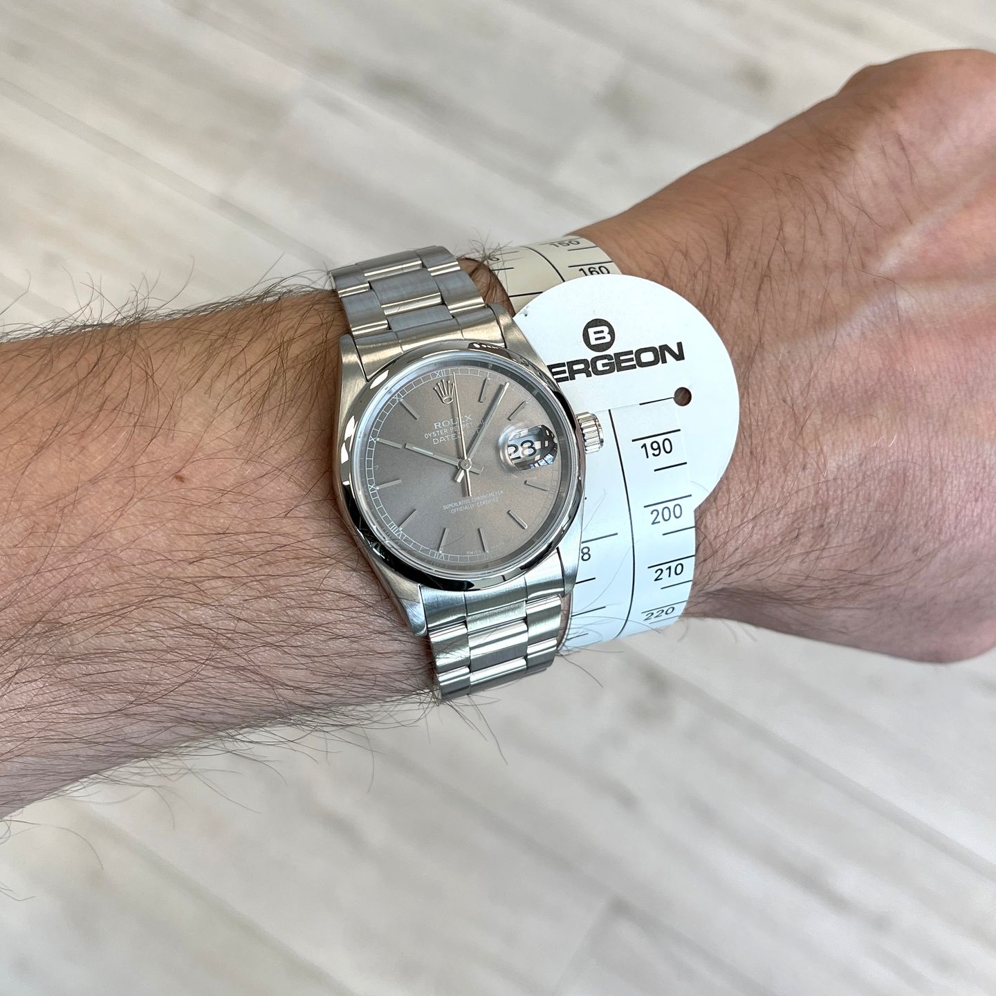Rolex Datejust 36 16200 (2002) - 36mm Staal (5/8)