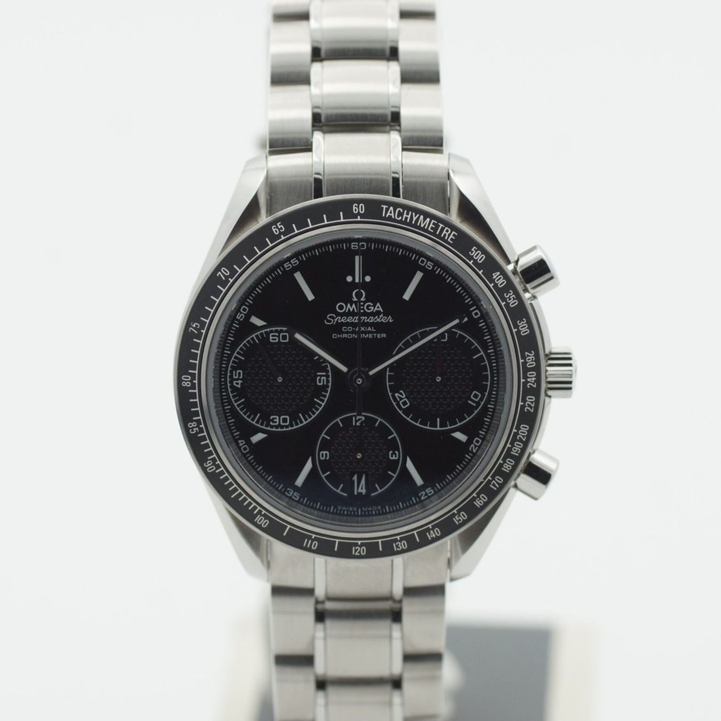 Omega Speedmaster Racing 326.30.40.50.01.001 (2025) - Zwart wijzerplaat 40mm Staal (3/8)