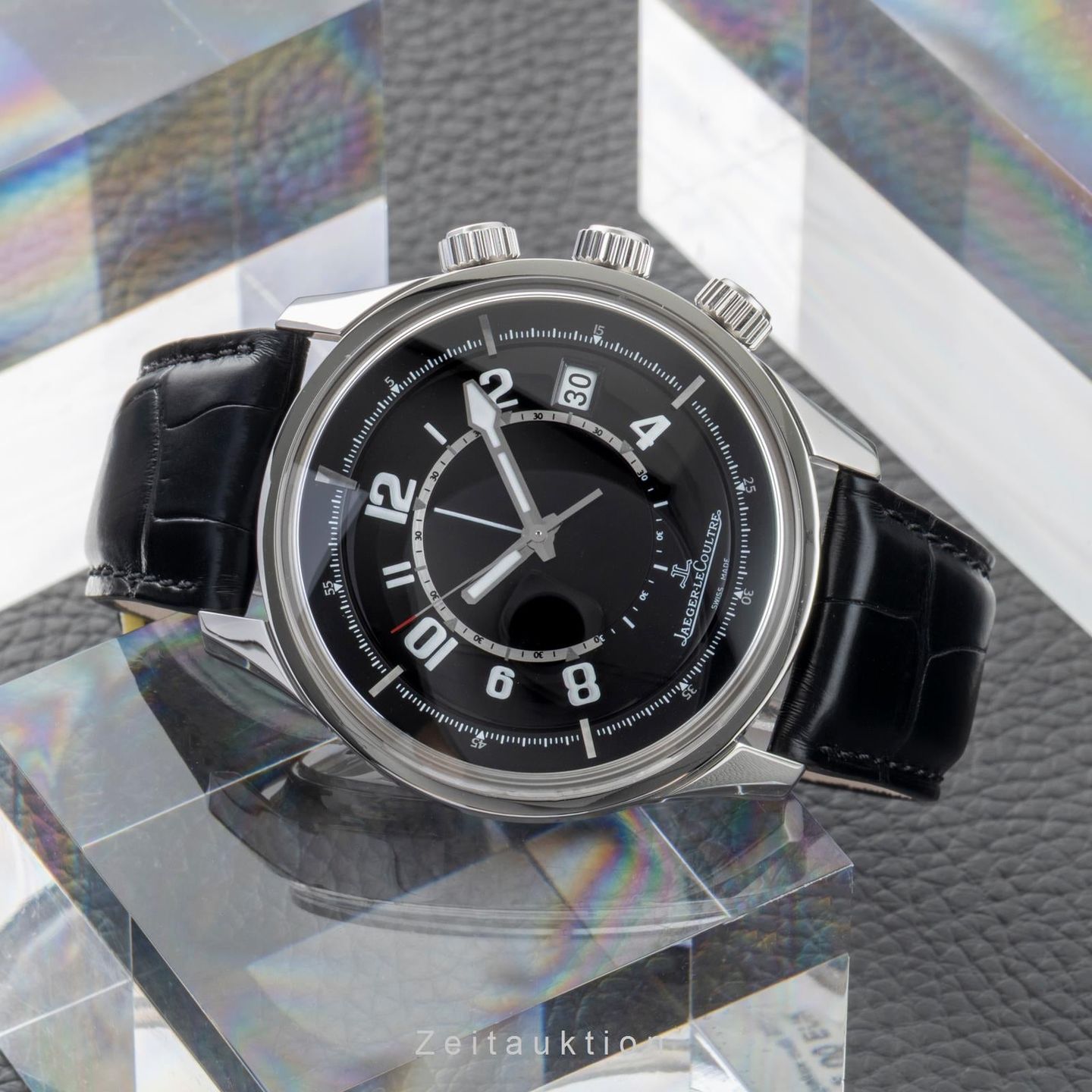 Jaeger-LeCoultre AMVOX 190.8.97 (Unknown (random serial)) - Black dial 42 mm Steel case (2/8)