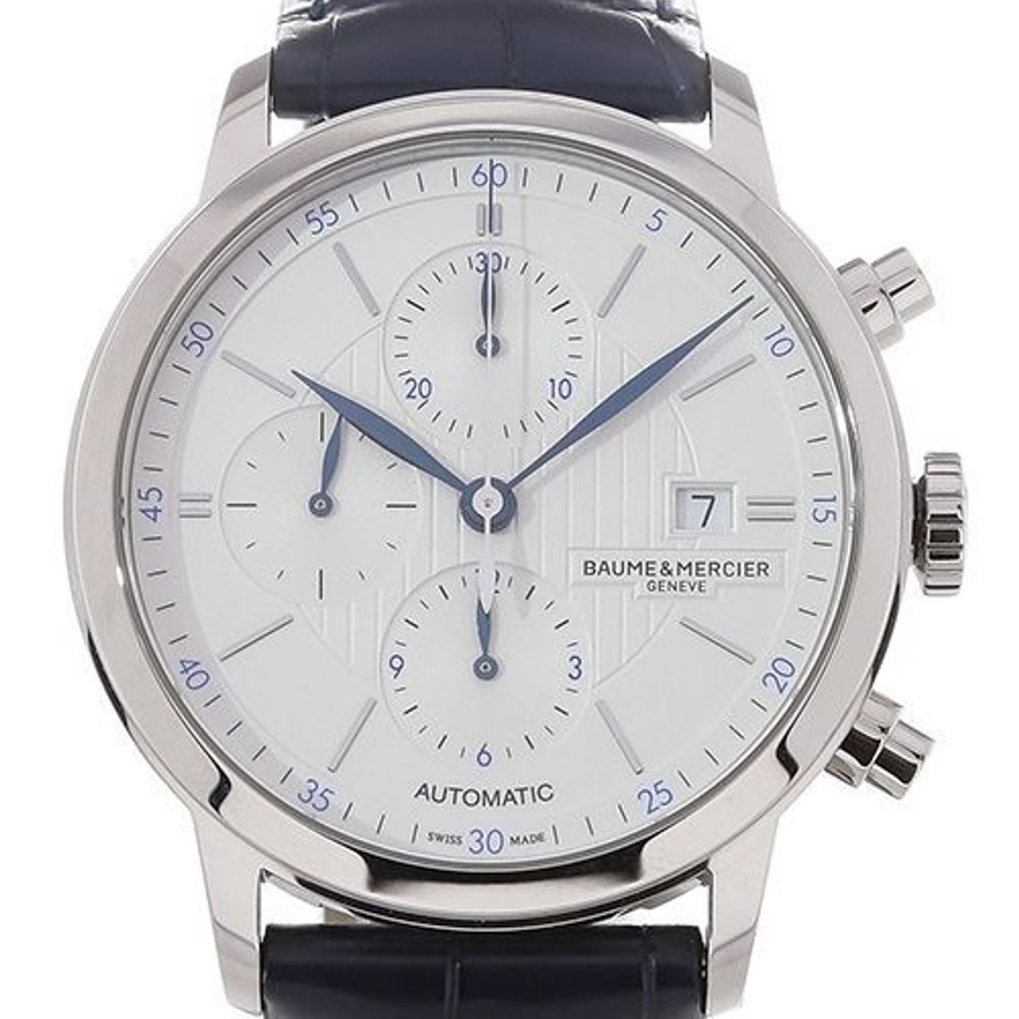 Baume & Mercier Classima M0A10330 (2023) - Zilver wijzerplaat 42mm Staal (1/4)