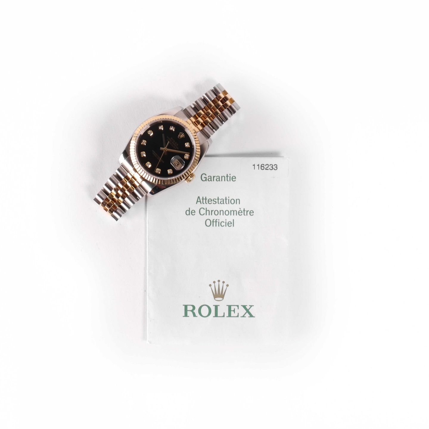 Rolex Datejust 36 116233 (2006) - 36mm Goud/Staal (3/3)