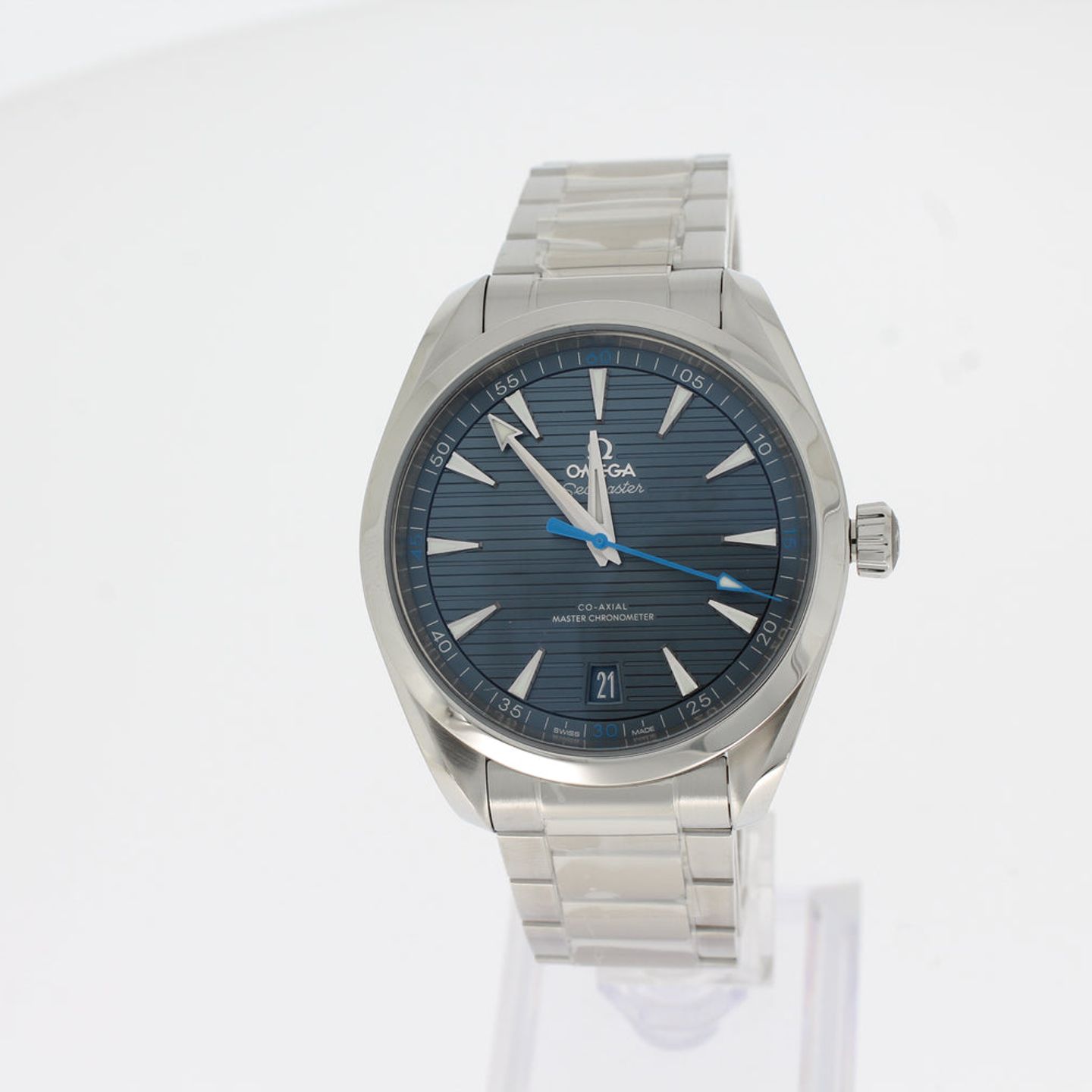 Omega Seamaster Aqua Terra 220.10.41.21.03.002 (2024) - Blauw wijzerplaat 41mm Staal (1/4)