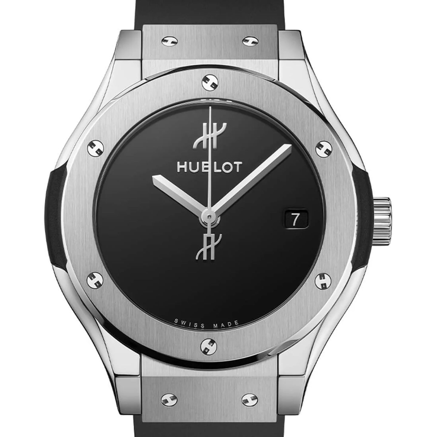 Hublot Classic Fusion 565.NX.1270.RX.MDM (2024) - Black dial 38 mm Titanium case (1/3)