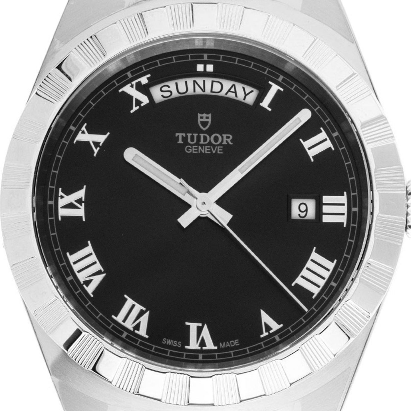 Tudor Royal 28600 (2026) - Zwart wijzerplaat 41mm Staal (1/8)