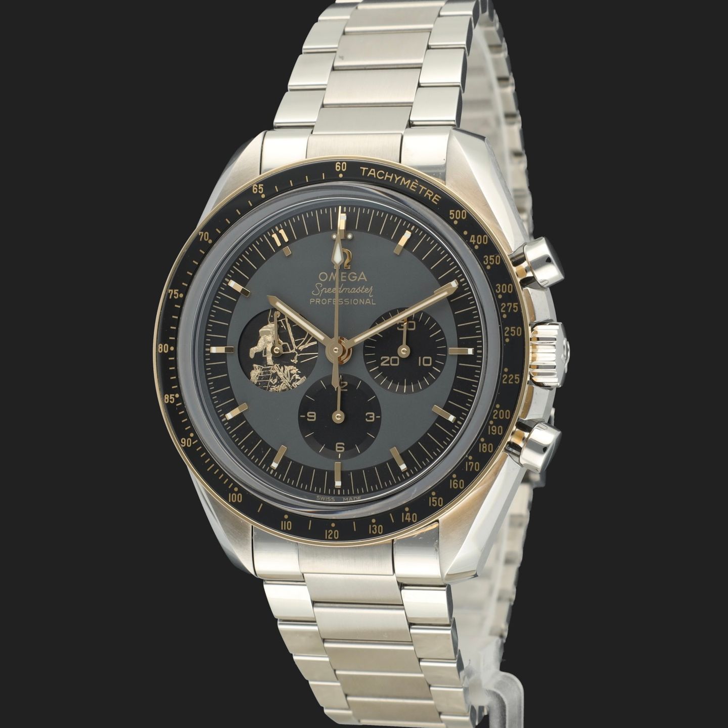 Omega Speedmaster Professional Moonwatch 310.20.42.50.01.001 (2019) - Zwart wijzerplaat 42mm Staal (1/8)