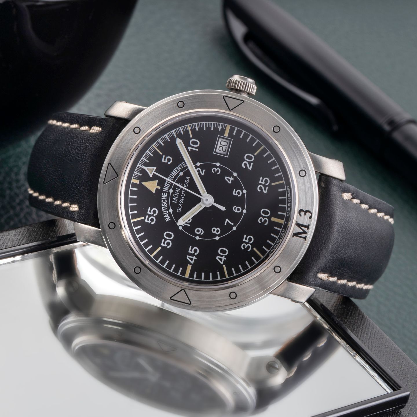 Mühle Glashütte Unknown M1-30-50 (2000) - 40 mm Titanium case (2/8)