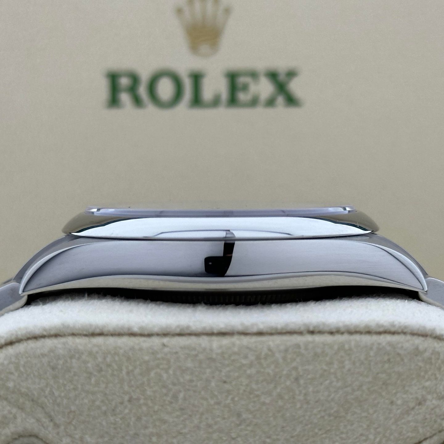 Rolex Oyster Perpetual 41 124300 (2022) - Blauw wijzerplaat 41mm Staal (4/8)