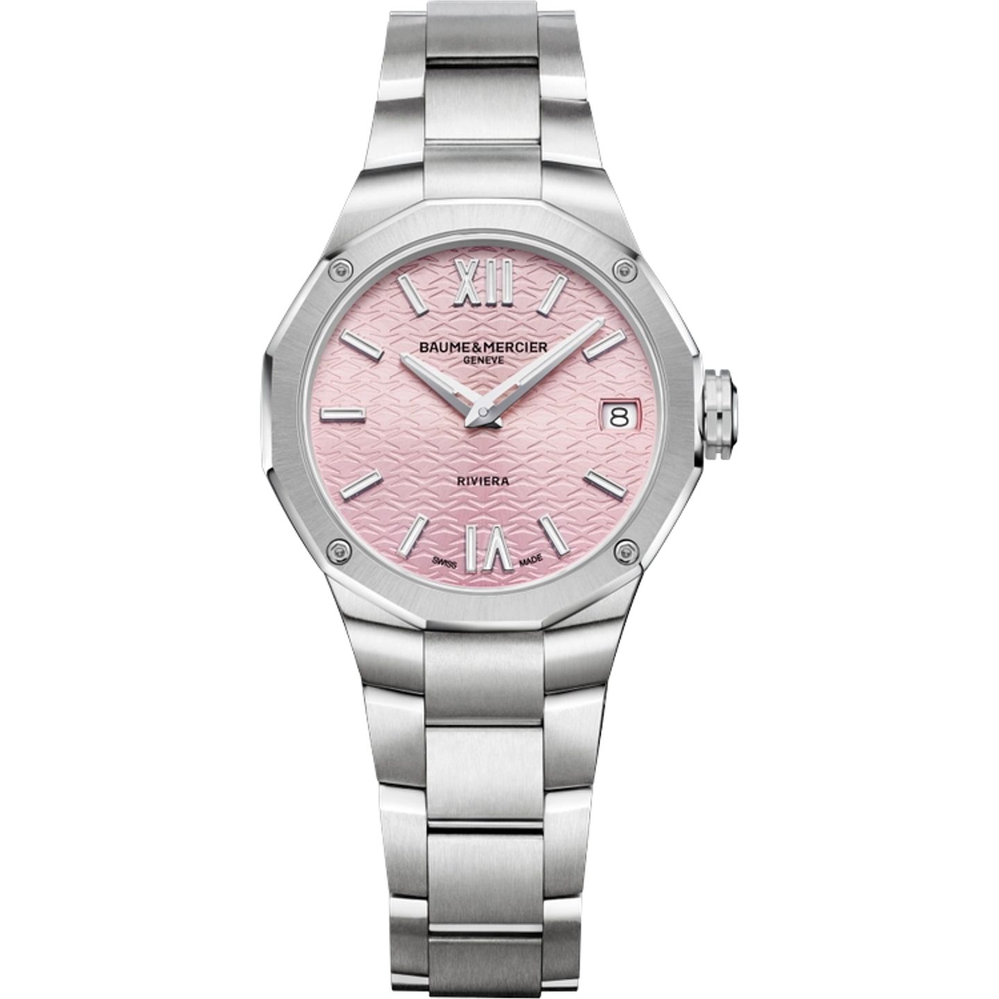 Baume & Mercier Riviera M0A10812 (2026) - Pink dial 33 mm Steel case (1/1)
