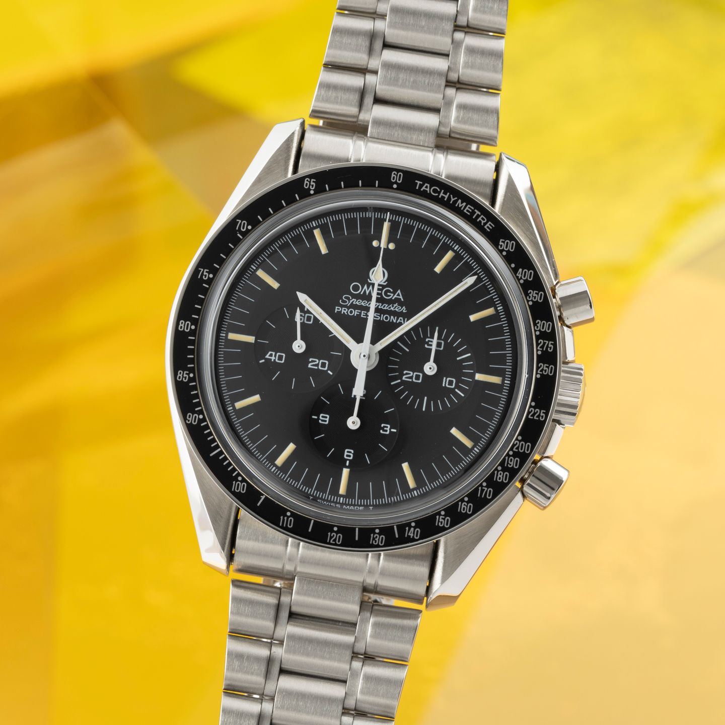 Omega Speedmaster Professional Moonwatch 310.30.42.50.04.001 (1994) - White dial 42 mm Steel case (3/8)