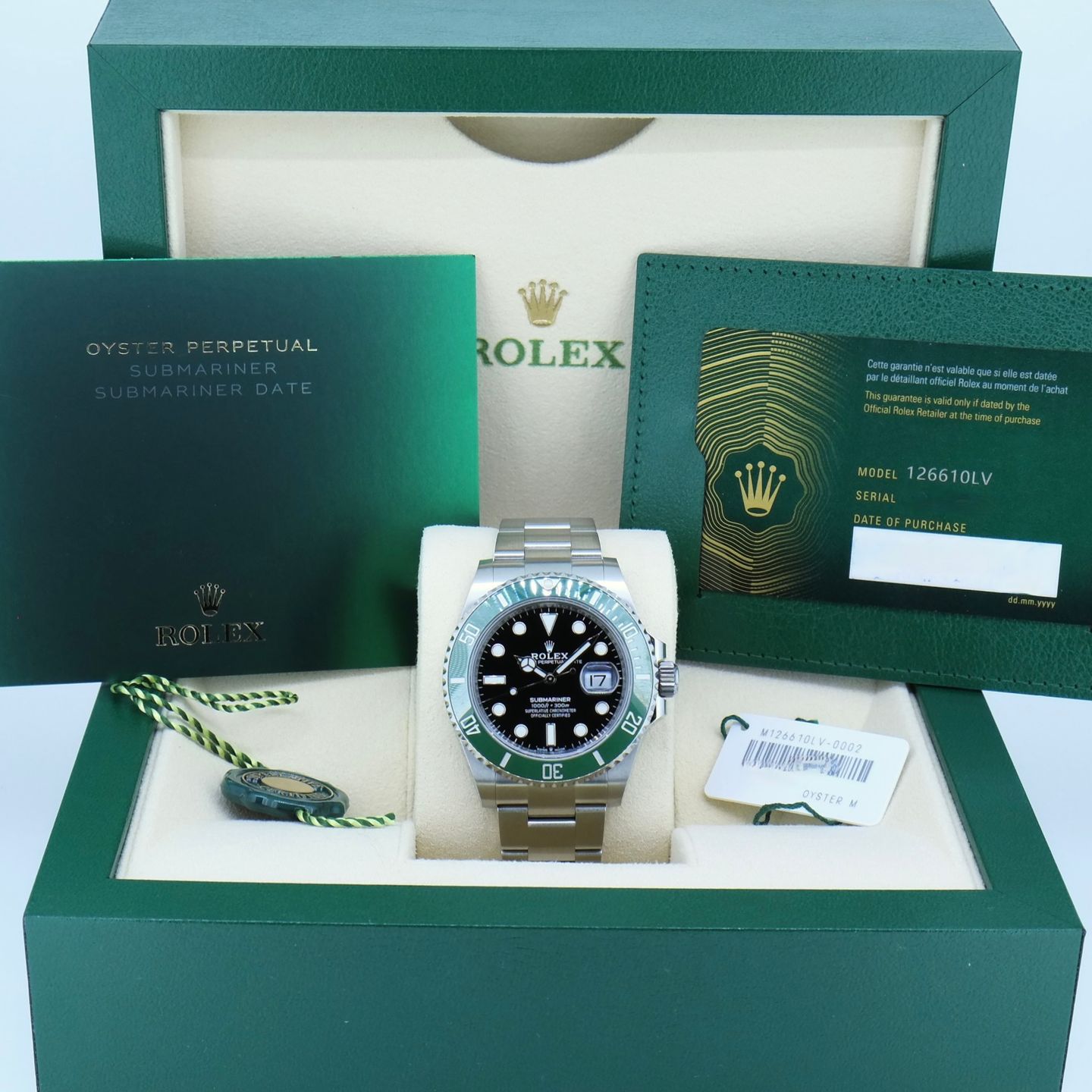 Rolex Submariner Date 126610LV (2024) - Zwart wijzerplaat 41mm Staal (4/6)