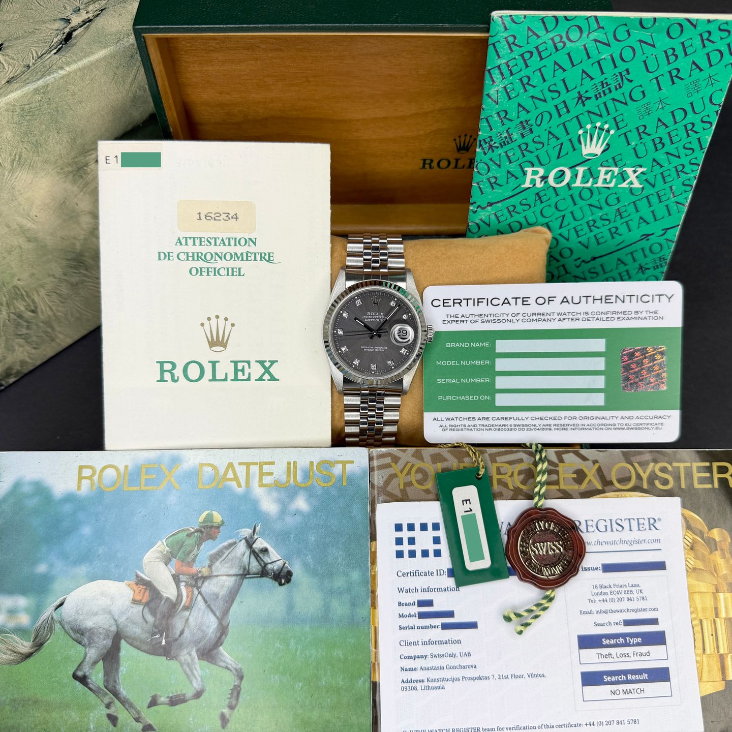 Rolex Datejust 36 16234 - (3/8)