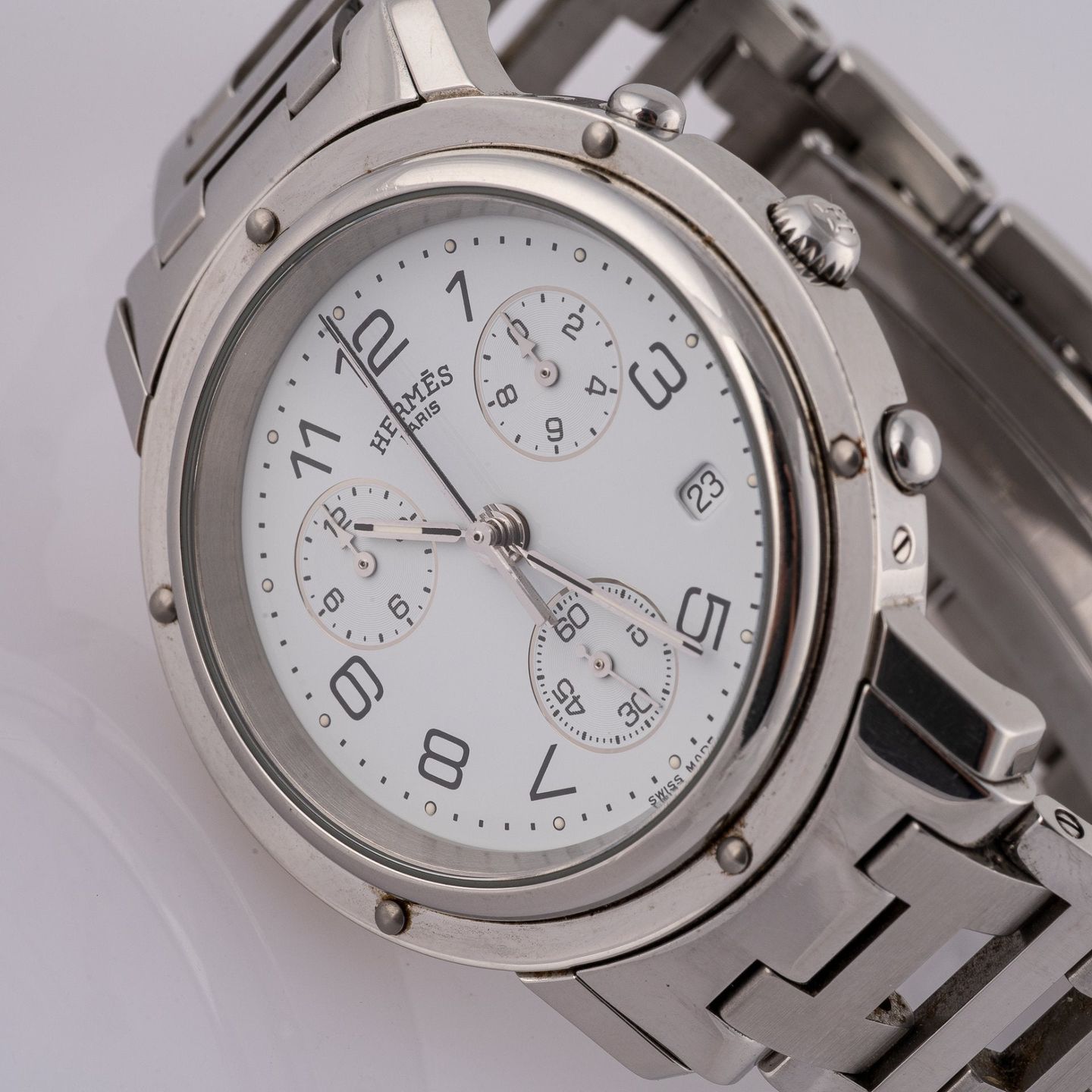 Hermès Clipper CL1.910 (Unknown (random serial)) - Unknown dial 39 mm Steel case (3/8)
