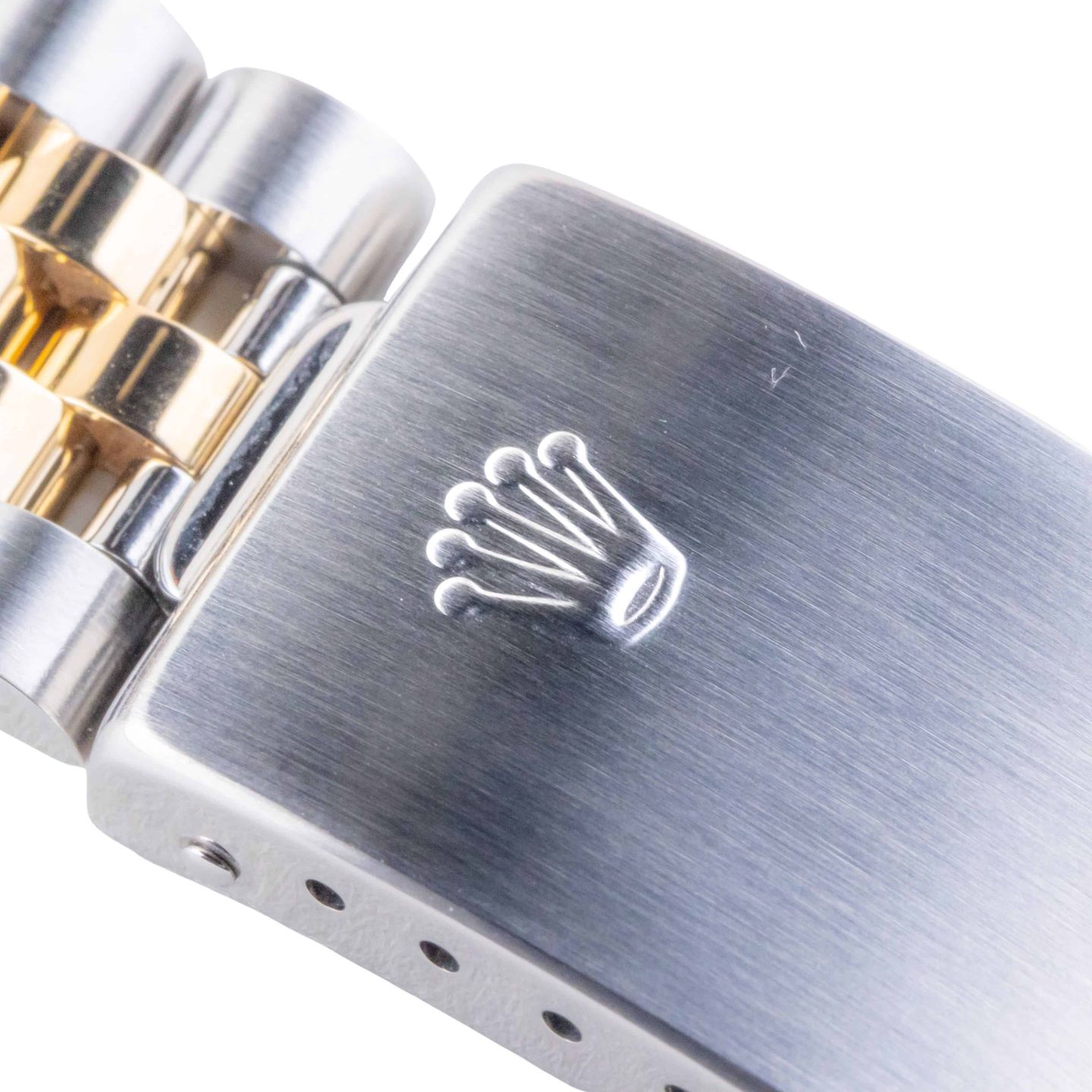 Rolex Datejust 36 16233 (1991) - Champagne dial 36 mm Gold/Steel case (7/8)