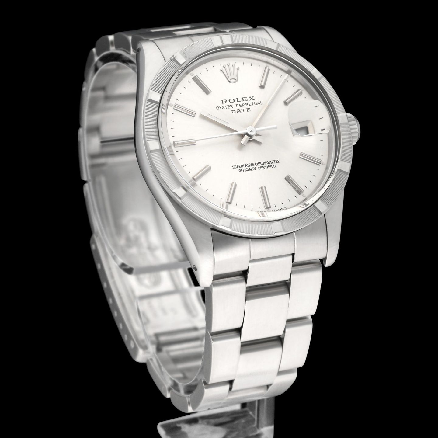 Rolex Oyster Perpetual Date 15010 (1982) - 34mm Staal (3/7)