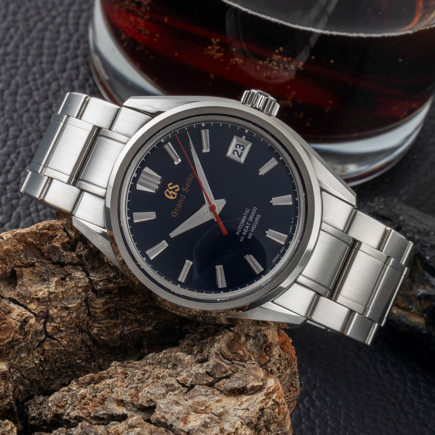 Grand Seiko Heritage Collection SLGH003 (Unknown (random serial)) - Blue dial 40 mm Steel case (2/8)
