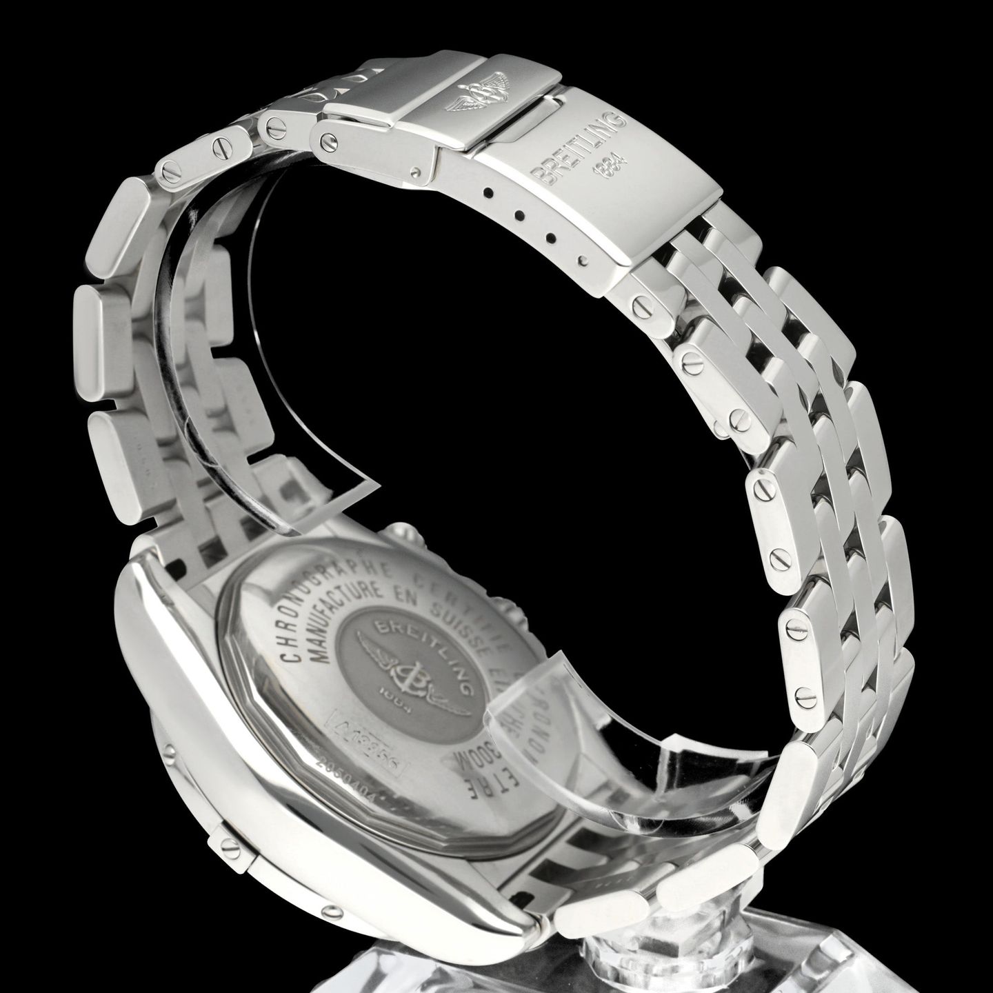 Breitling Chronomat Evolution A13356 (2007) - White dial 44 mm Steel case (8/8)