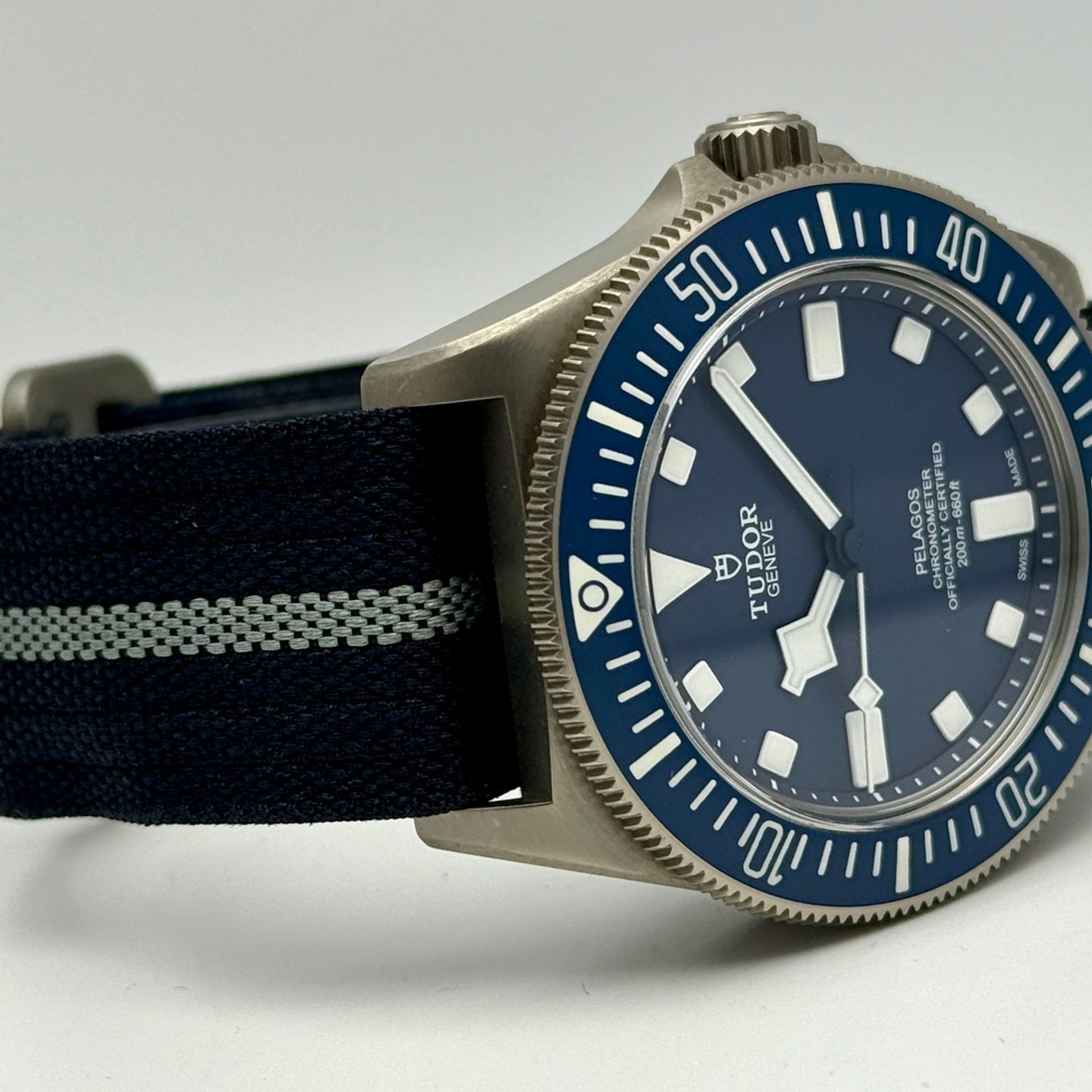 Tudor Pelagos 25707B/22 (2022) - Blue dial 42 mm Titanium case (4/8)