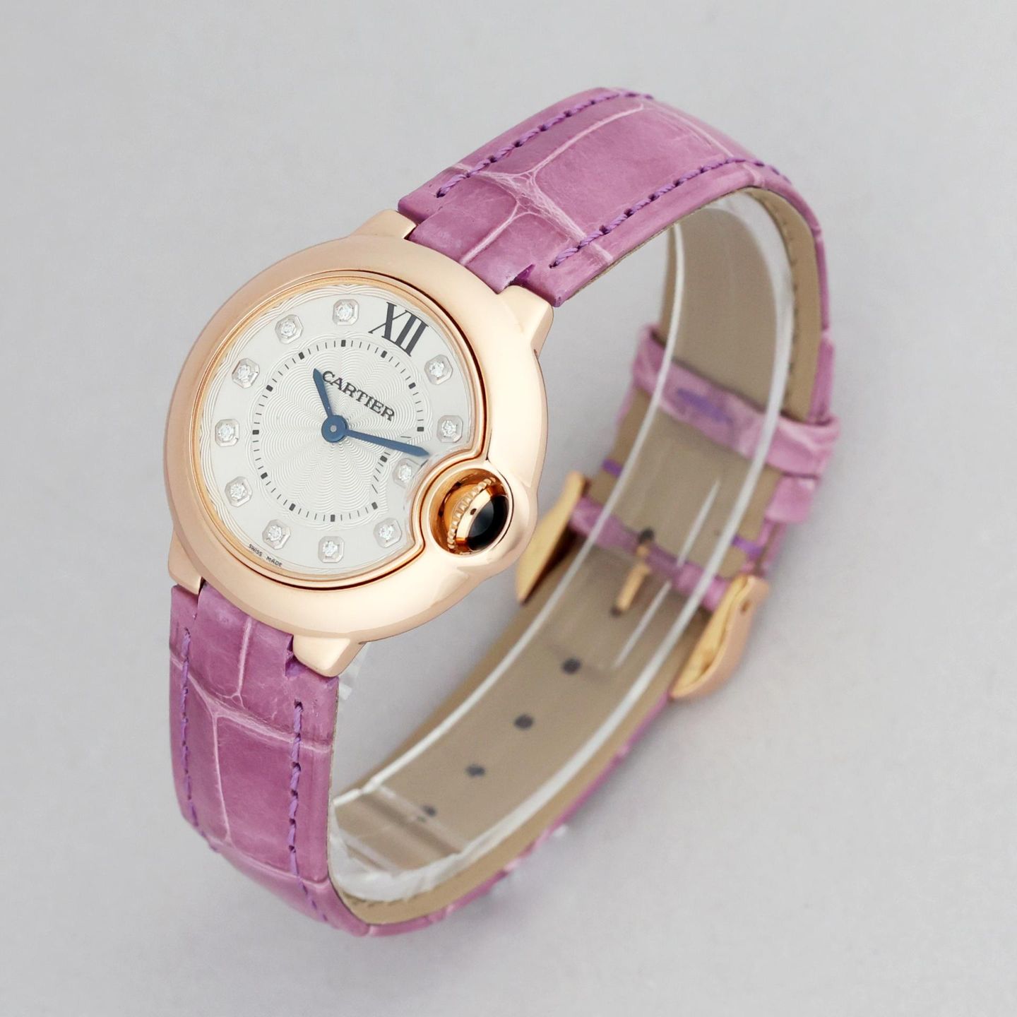 Cartier Ballon Bleu 28mm 3007 (2019) - Silver dial 28 mm (4/8)