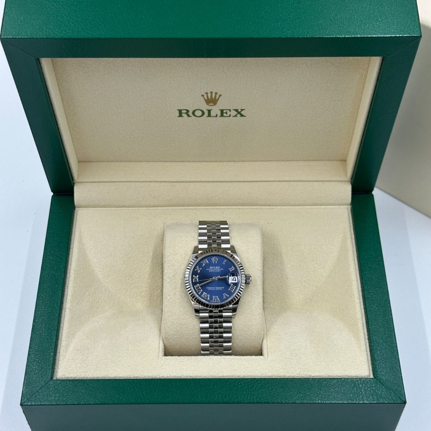 Rolex Datejust 31 278274 (2024) - Blauw wijzerplaat 31mm Staal (4/8)