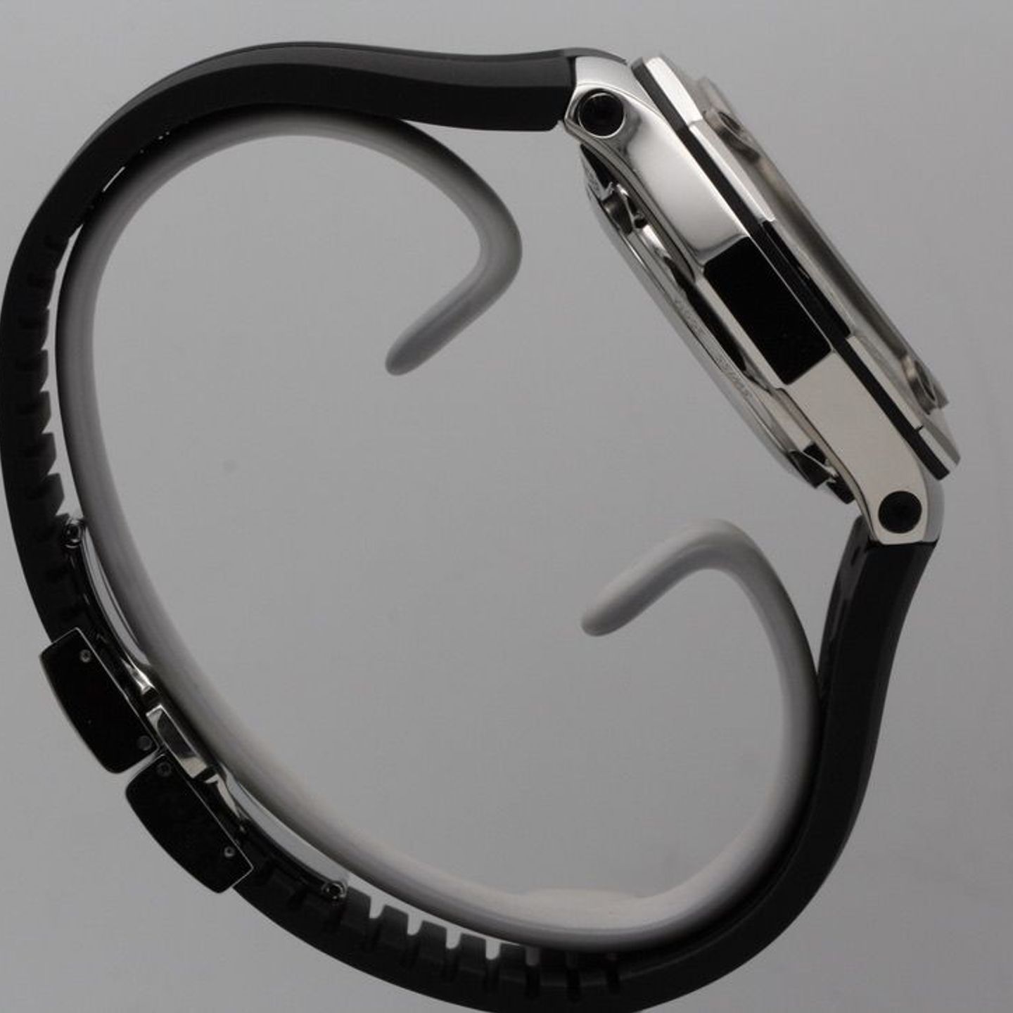 Baume & Mercier Riviera 65605 (Unknown (random serial)) - Black dial 43 mm Steel case (7/8)
