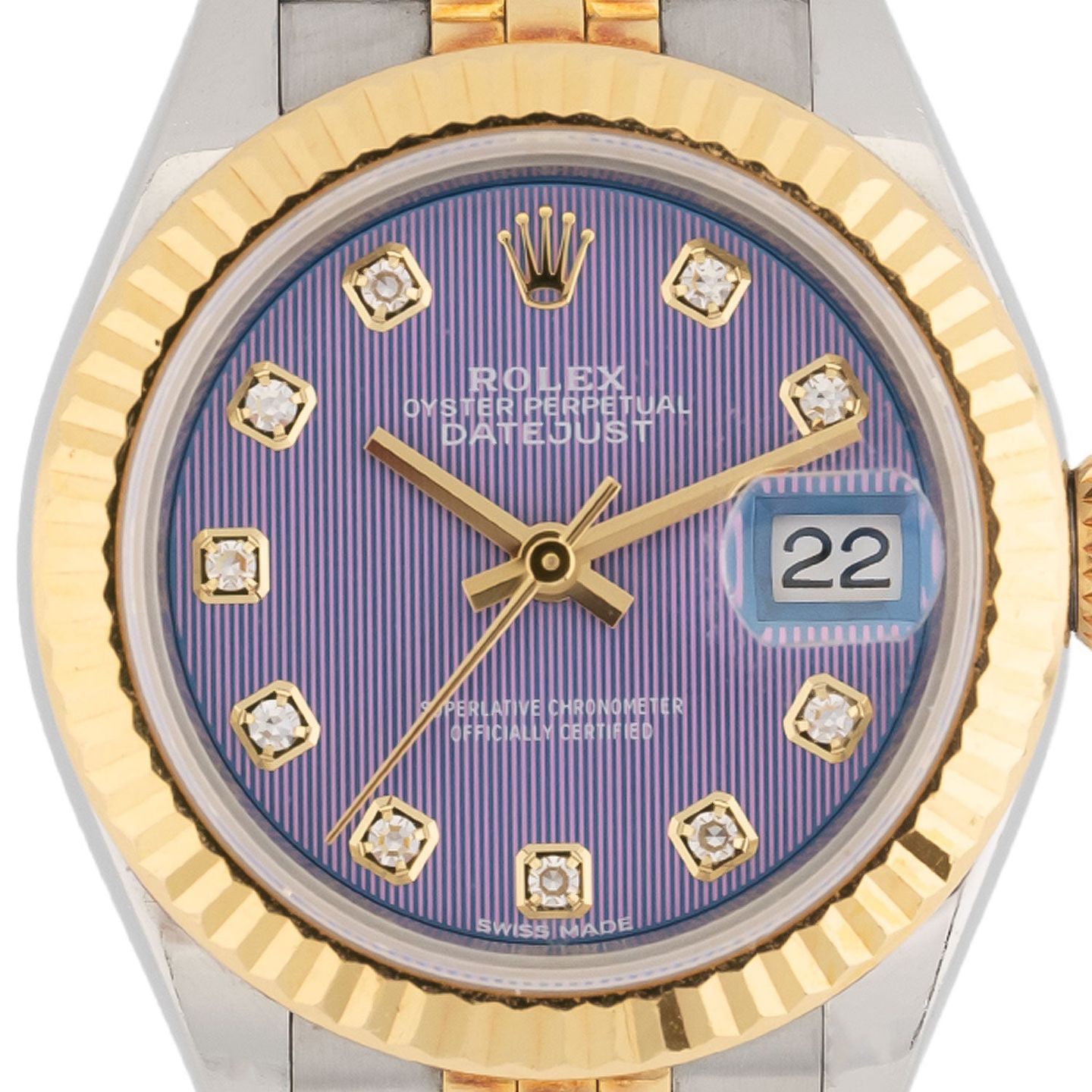 Rolex Lady-Datejust 279173 (Onbekend (willekeurig serienummer)) - 28mm Goud/Staal (2/5)