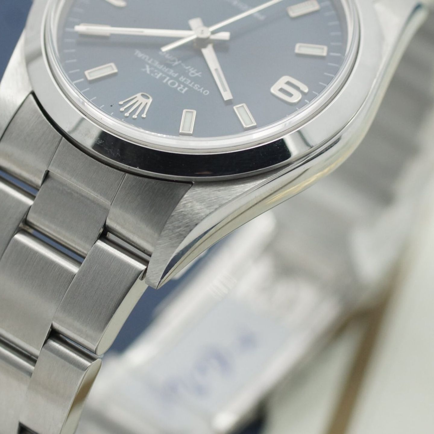 Rolex Air-King 14000 (2000) - 34mm Staal (7/8)